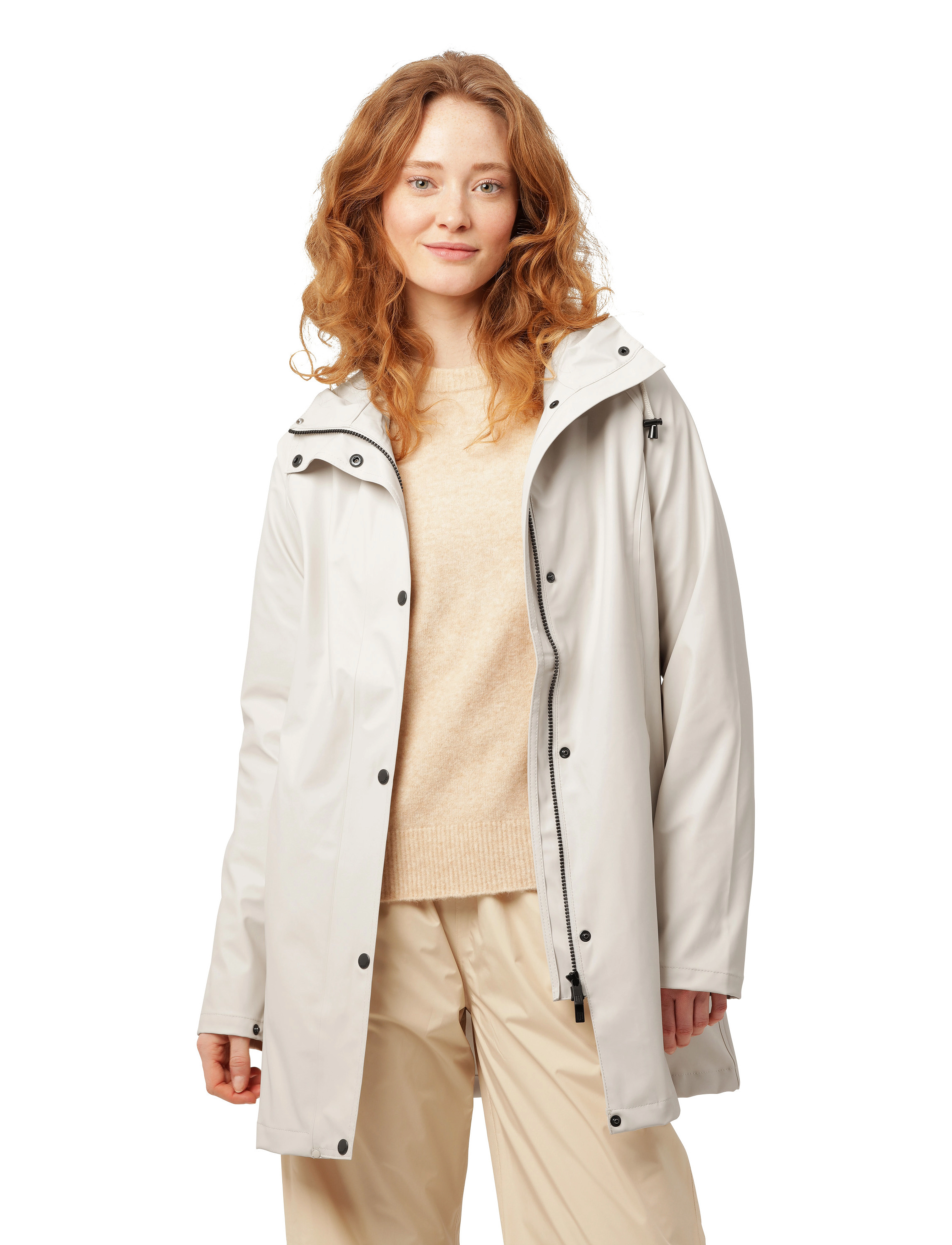 Ilse Jacobsen Raincoat, 44, Beige, Regntøj > Regnfrakker, Dame