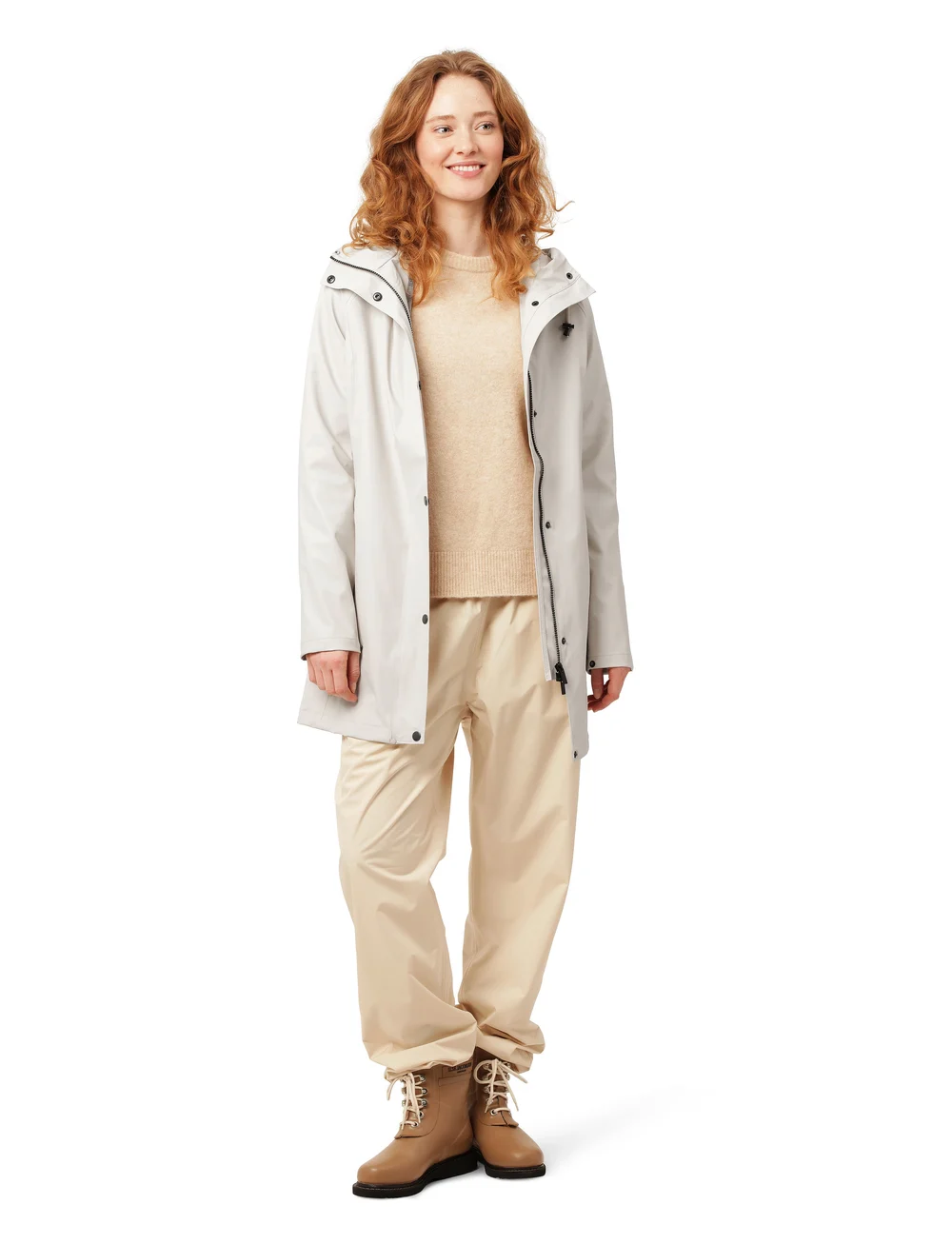 Ilse Jacobsen - RAINCOAT - regnjakker - milk creme - 4