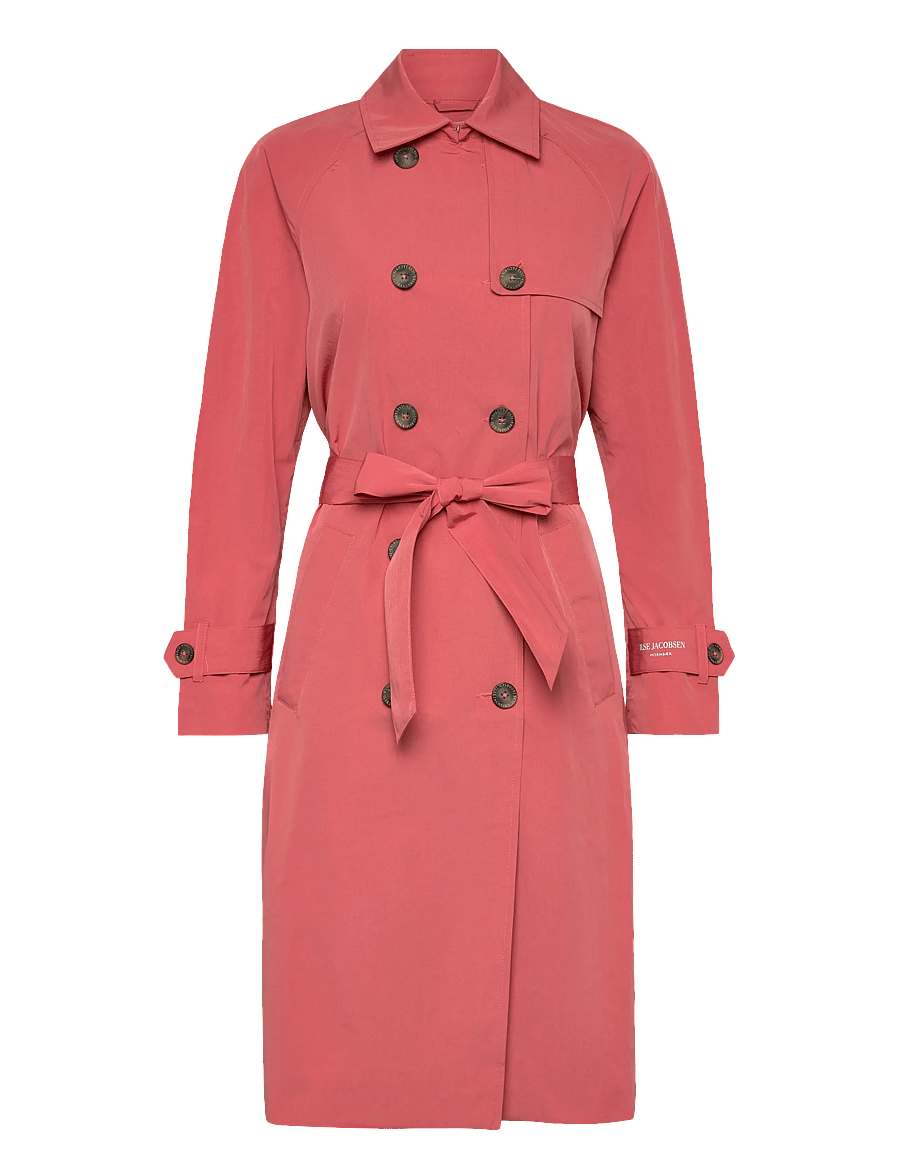 Ilse Jacobsen - RAINVISION03 - trenchcoats - spiced coral - 1