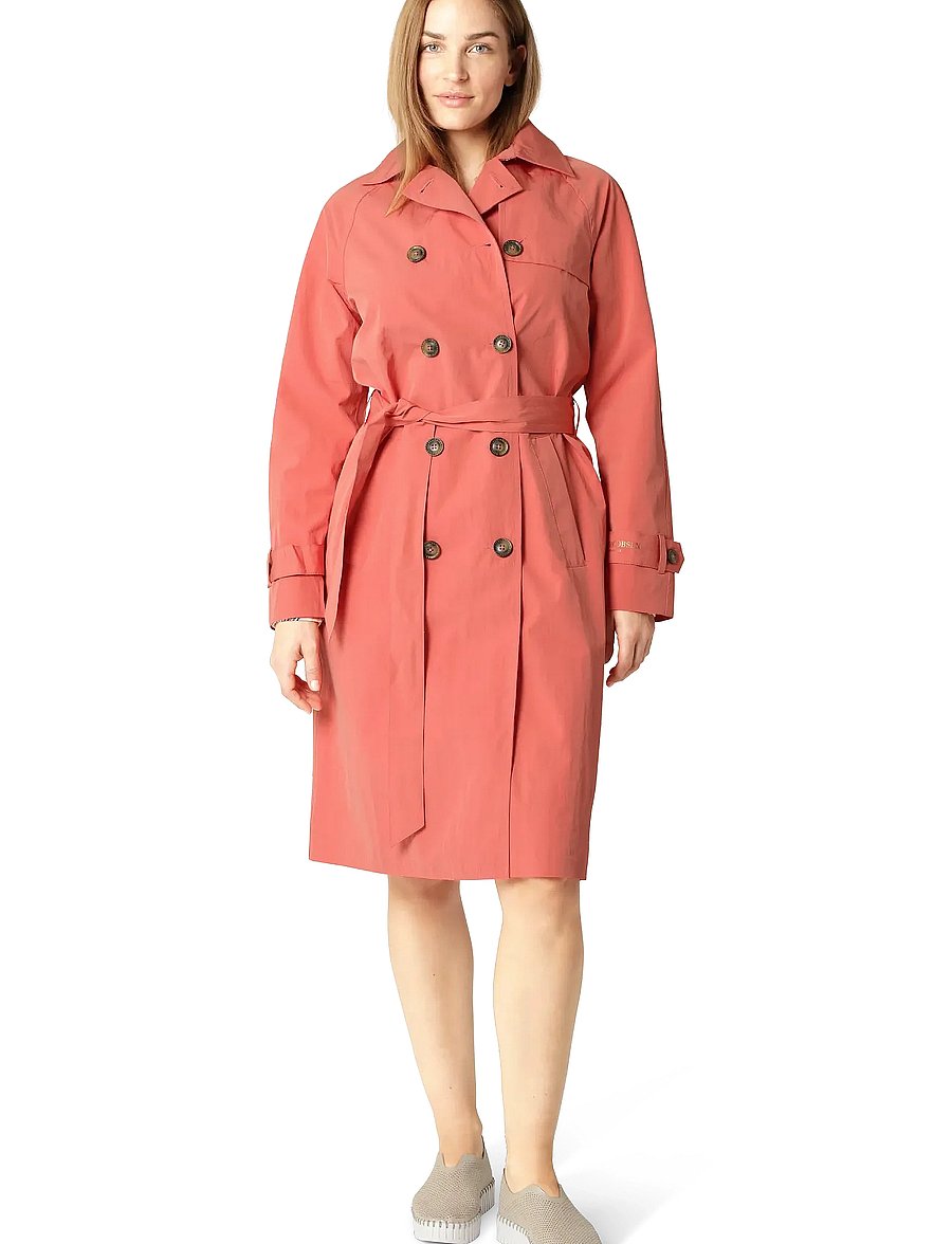 Ilse Jacobsen - RAINVISION03 - trenchcoats - spiced coral - 0