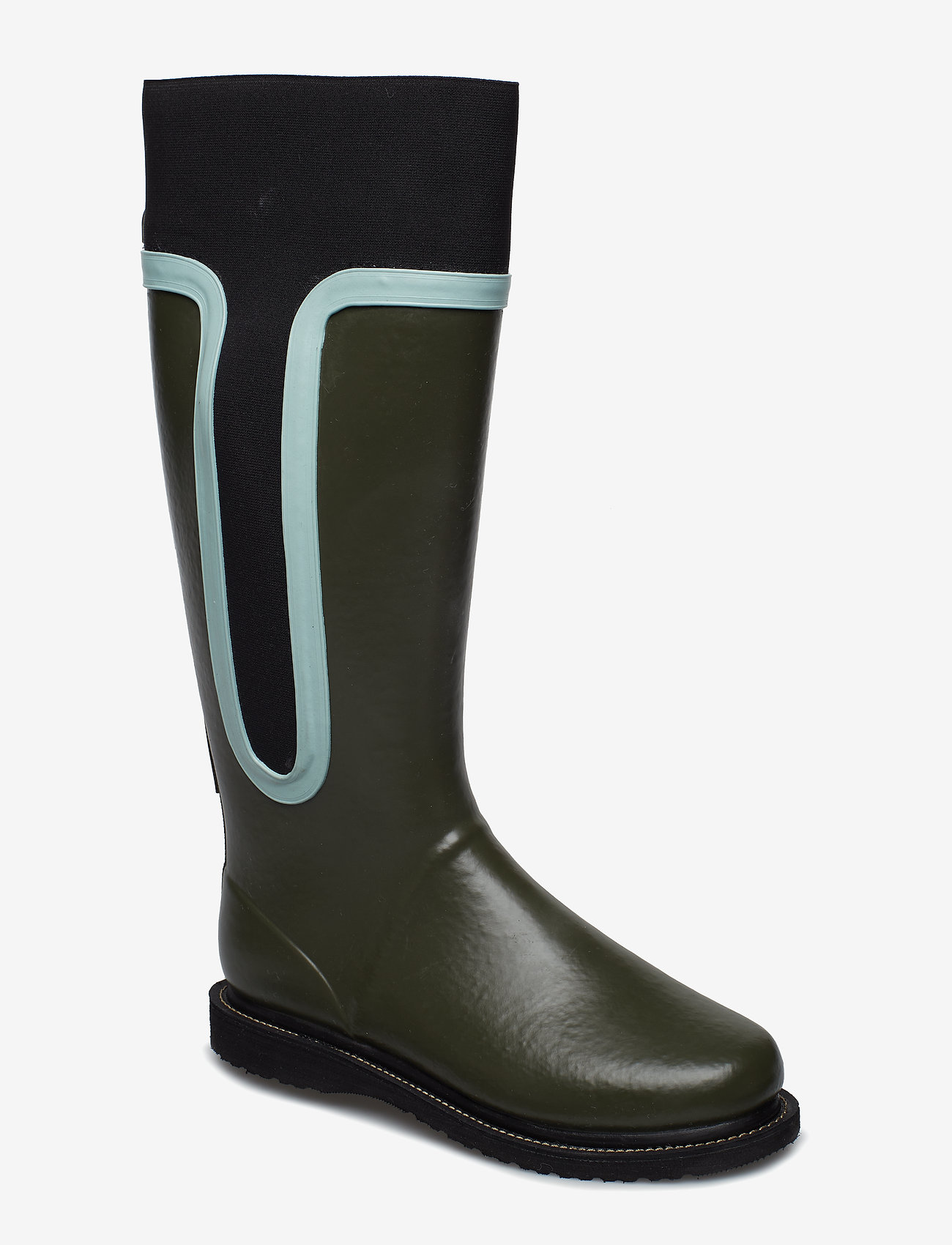 Ilse Jacobsen - HIGH RUBBER BOOT - army - 0