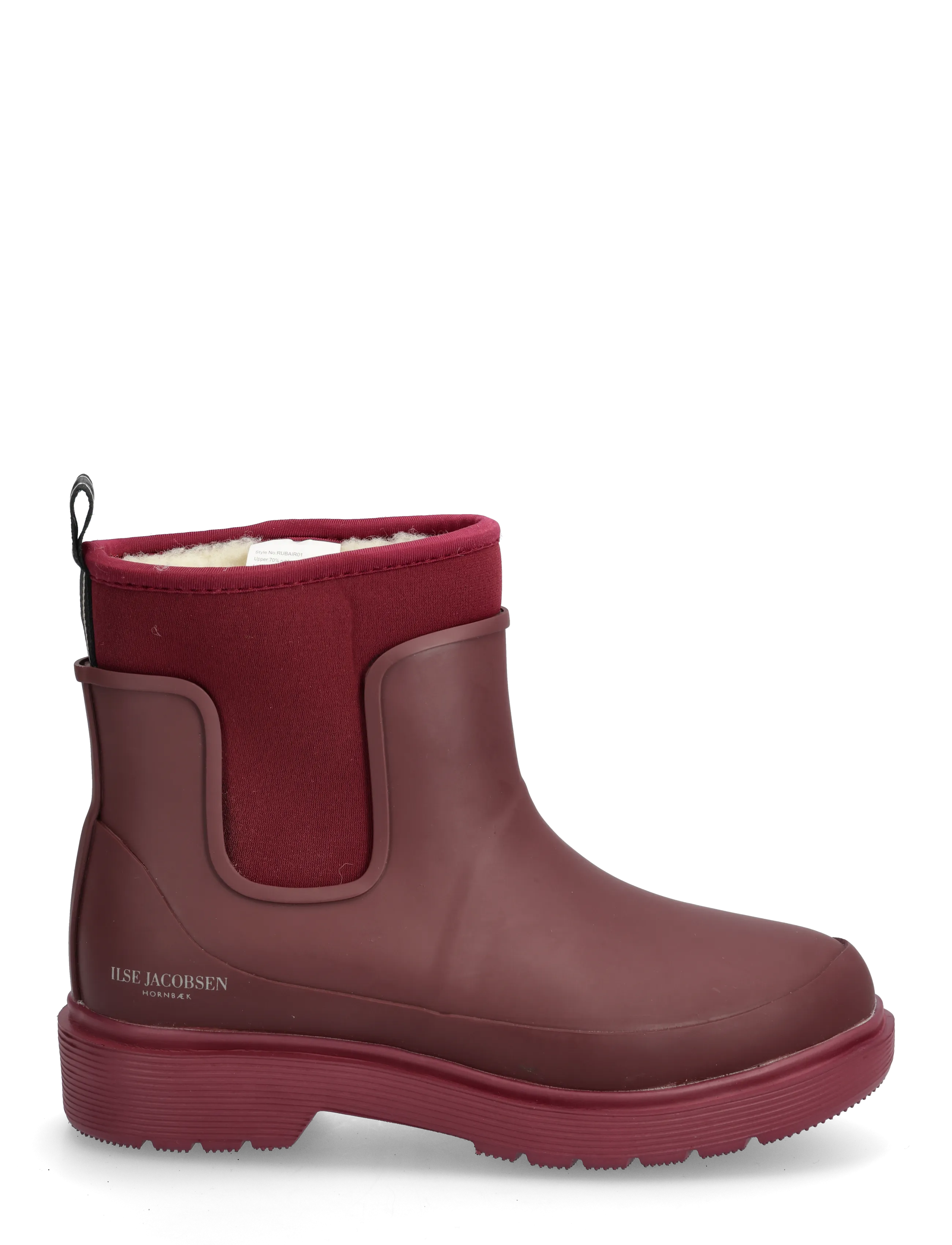 Ilse Jacobsen - RUBAIR01 - maroon banner - 1