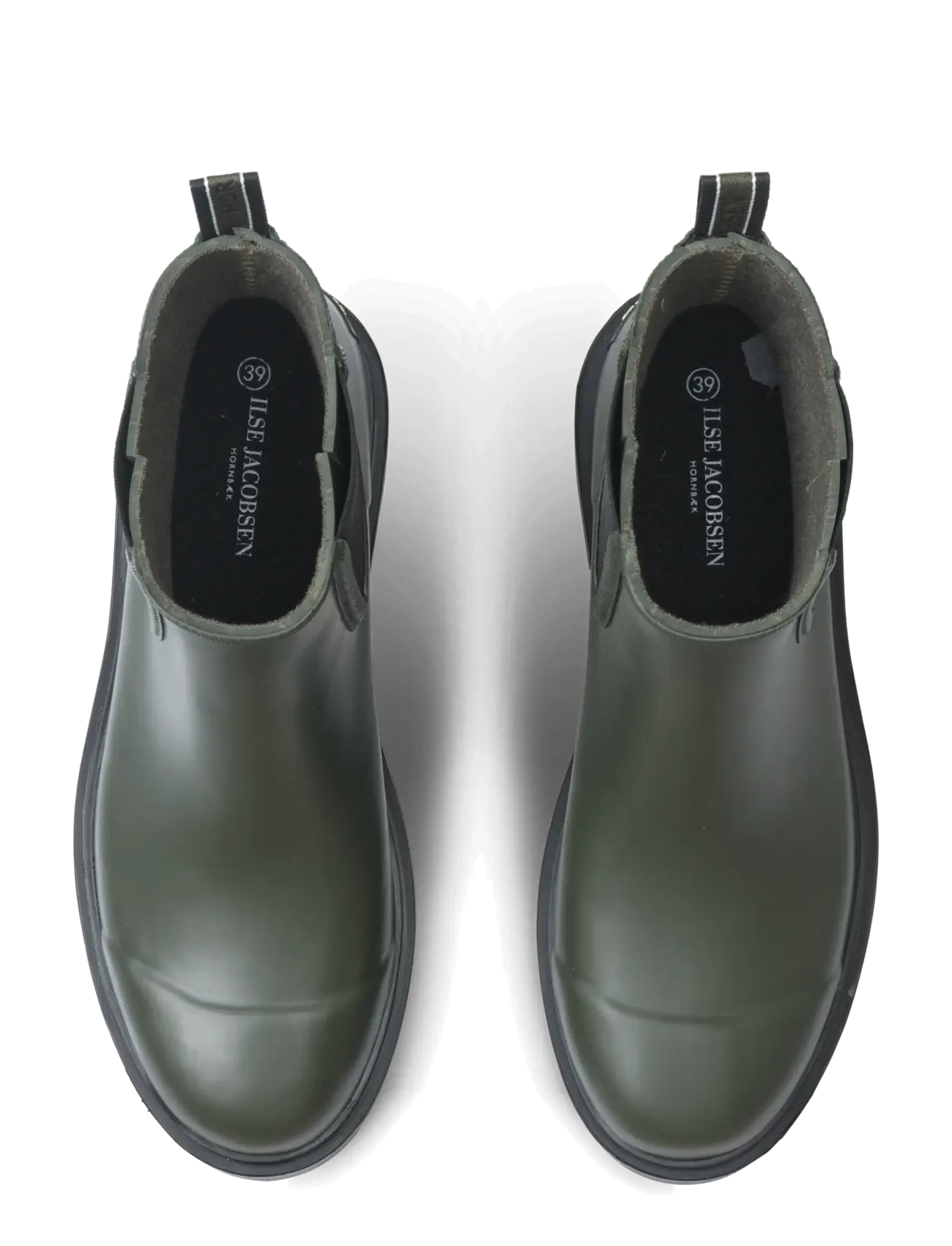 Ilse Jacobsen - RUBSTEP02 - chelsea boots - army black - 3