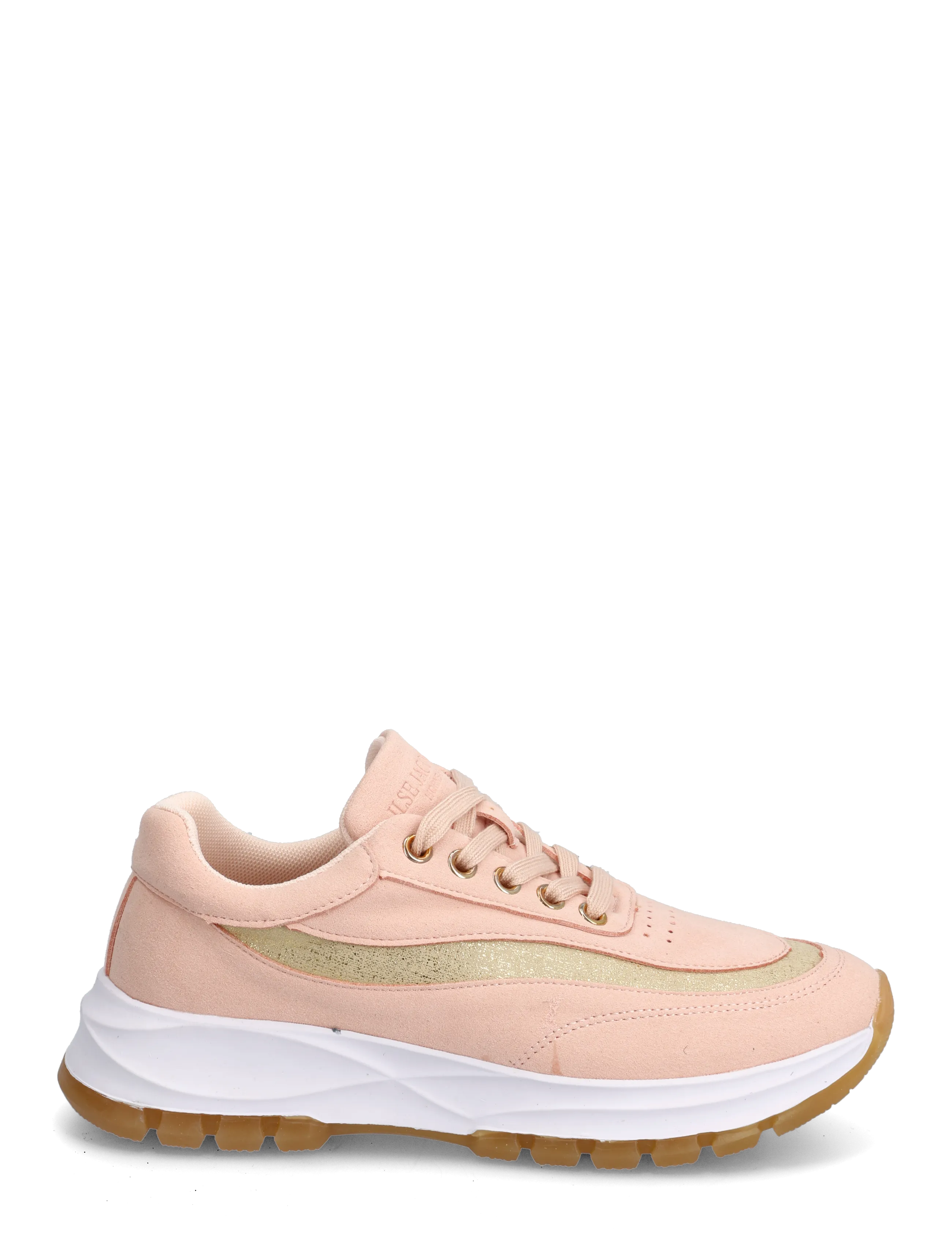 Ilse Jacobsen - WALK'N TALK SNEAKER - rippijuhlat - adobe rose white - 1
