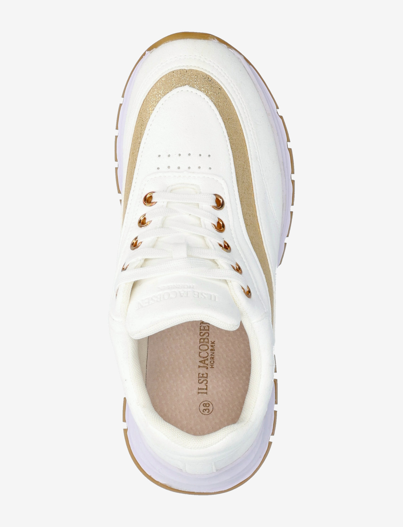Ilse Jacobsen - WALK'N TALK SNEAKER - konfirmatsioon - white white - 3