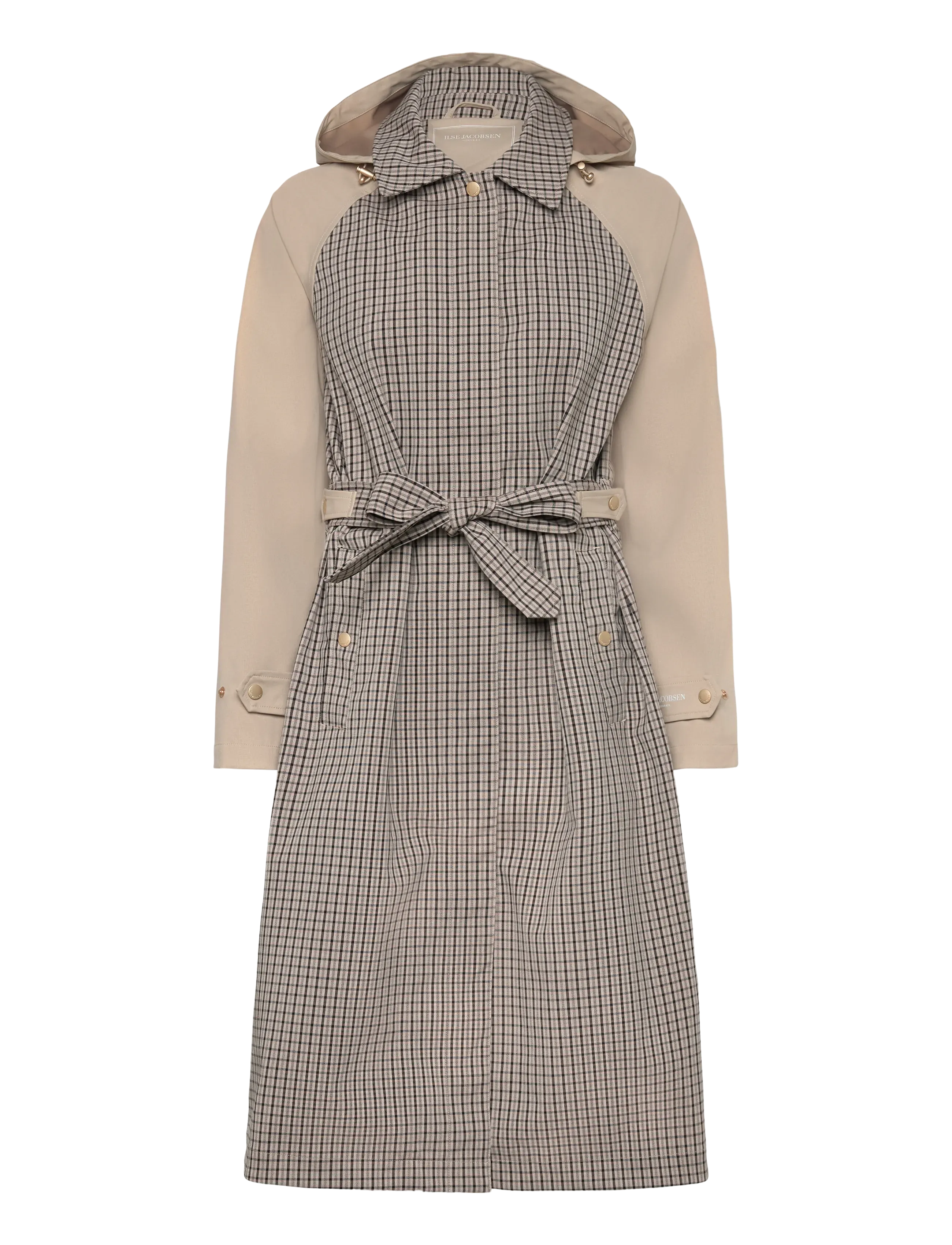 Ilse Jacobsen TRENCHRAIN01 - Tøj - WHITE PEPPER / cream