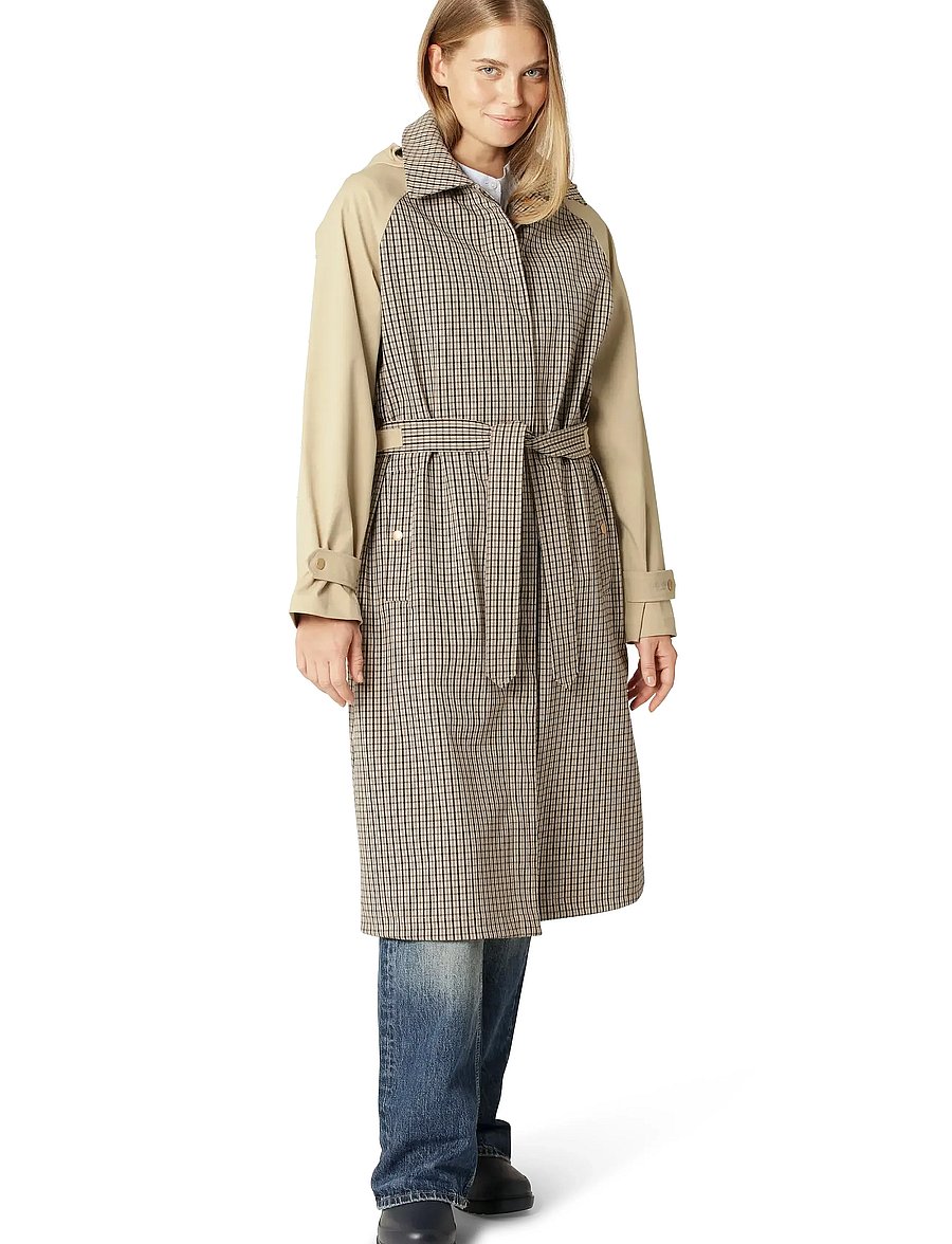 Ilse Jacobsen - TRENCHRAIN01 - trenchcoats - white pepper - 0