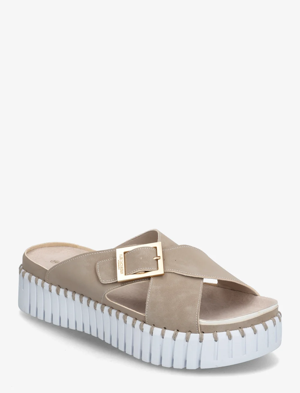 Ilse Jacobsen - Tulip Criss Cross - platåsandaler - atmosphere white - 0