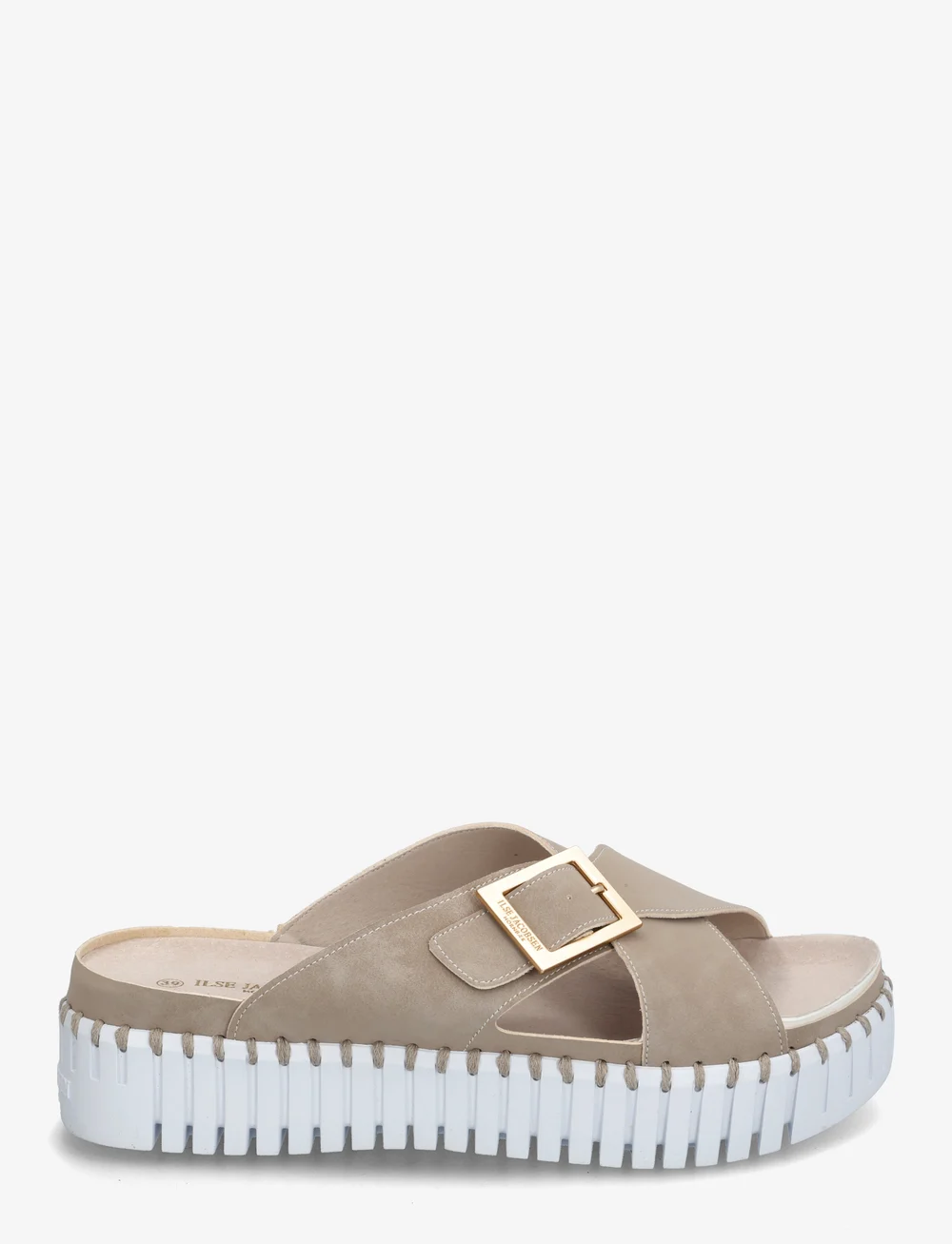 Ilse Jacobsen - Tulip Criss Cross - platåsandaler - atmosphere white - 1