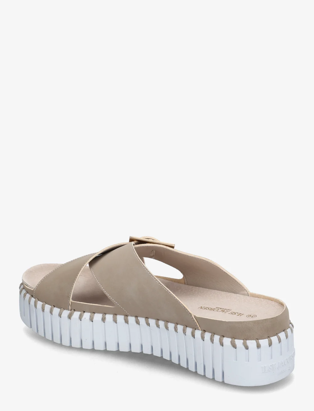 Ilse Jacobsen - Tulip Criss Cross - platåsandaler - atmosphere white - 2