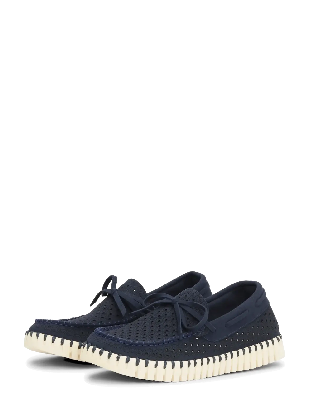 Ilse Jacobsen Tulip Sailor Shoe - Ilse Jacobsen - DARK INDIGO PEARLED IVORY / navy