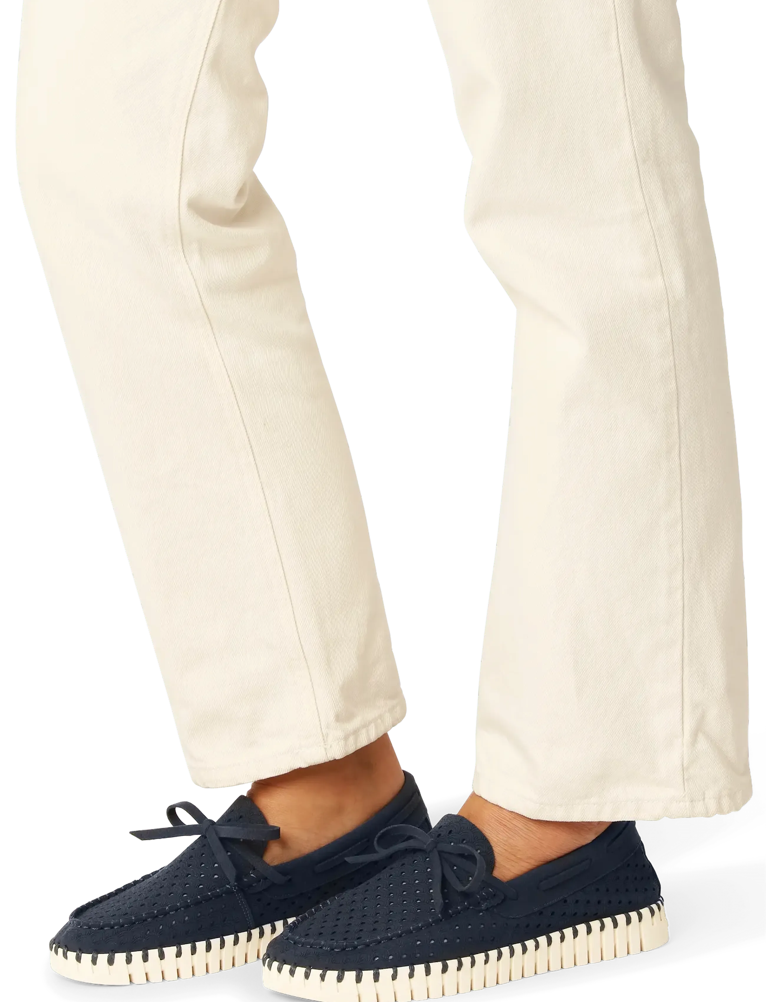 Ilse Jacobsen - Tulip Sailor Shoe - boat shoes - dark indigo pearled ivory - 0