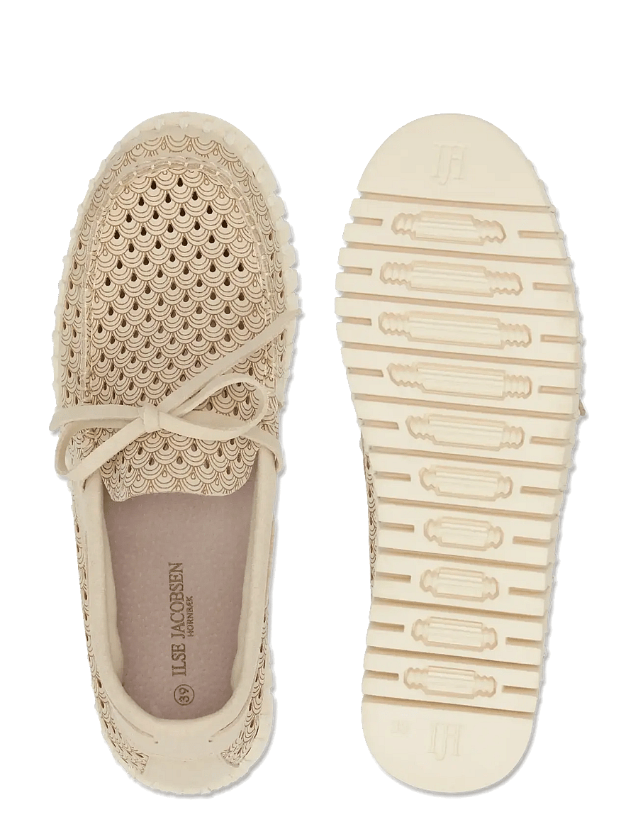 Ilse Jacobsen - TULIP3074 - buty na łódź - kit pearled ivory - 4