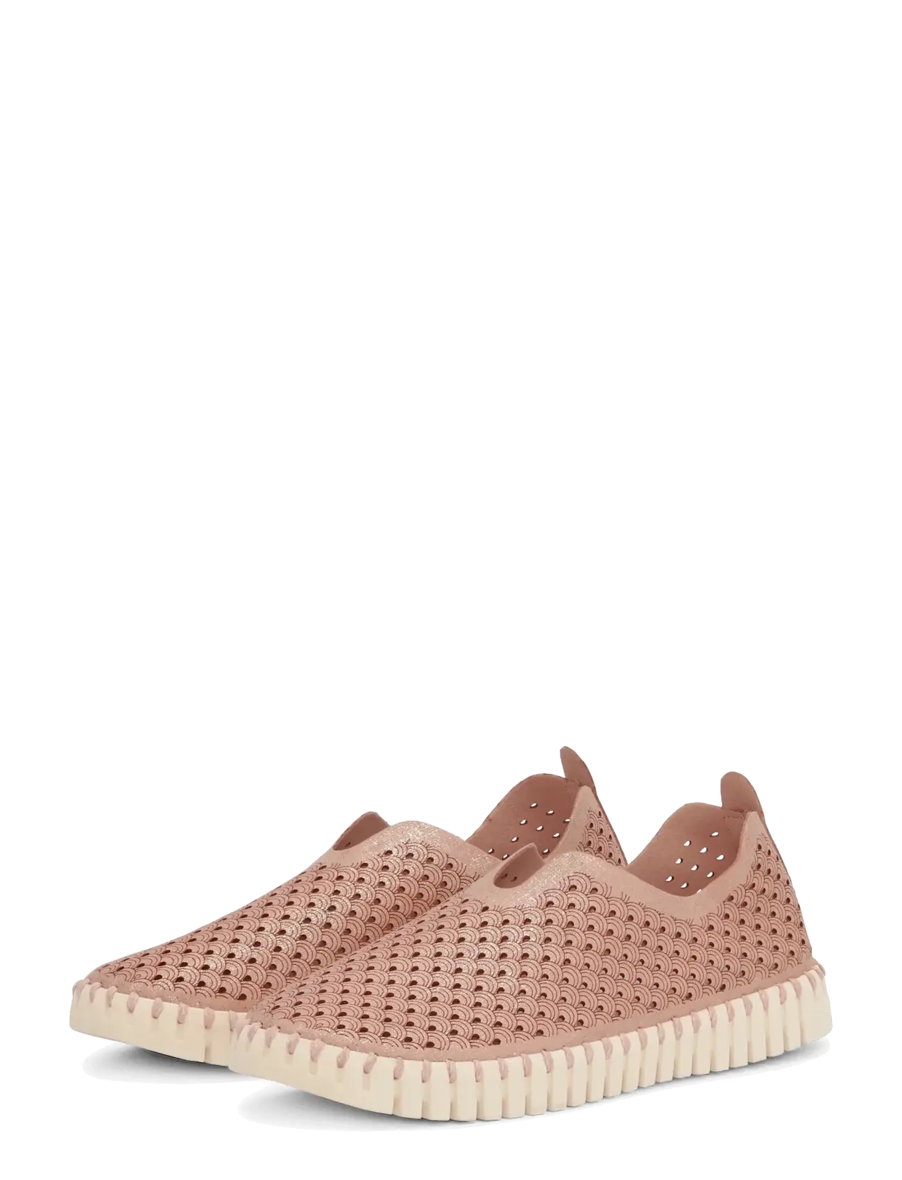 Ilse Jacobsen Tulip Glitter - Jalanõud - ADOBE ROSE PEARLED IVORY / pink/rose