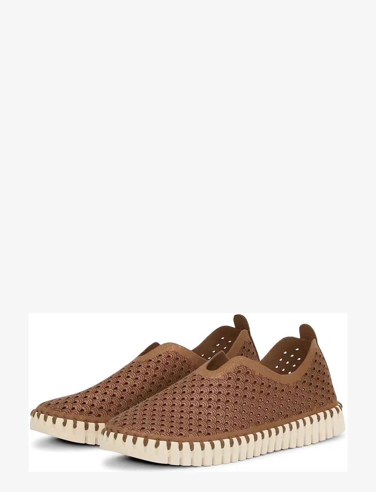 Ilse Jacobsen - TULIP3223 - slip-on sneakers - nougat pearled ivory - 1