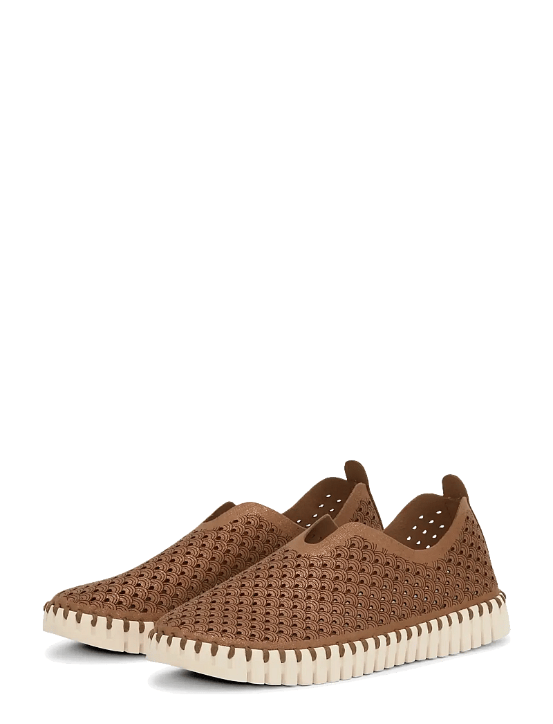 Ilse Jacobsen - TULIP3223 - slip-on sneakers - nougat pearled ivory - 1