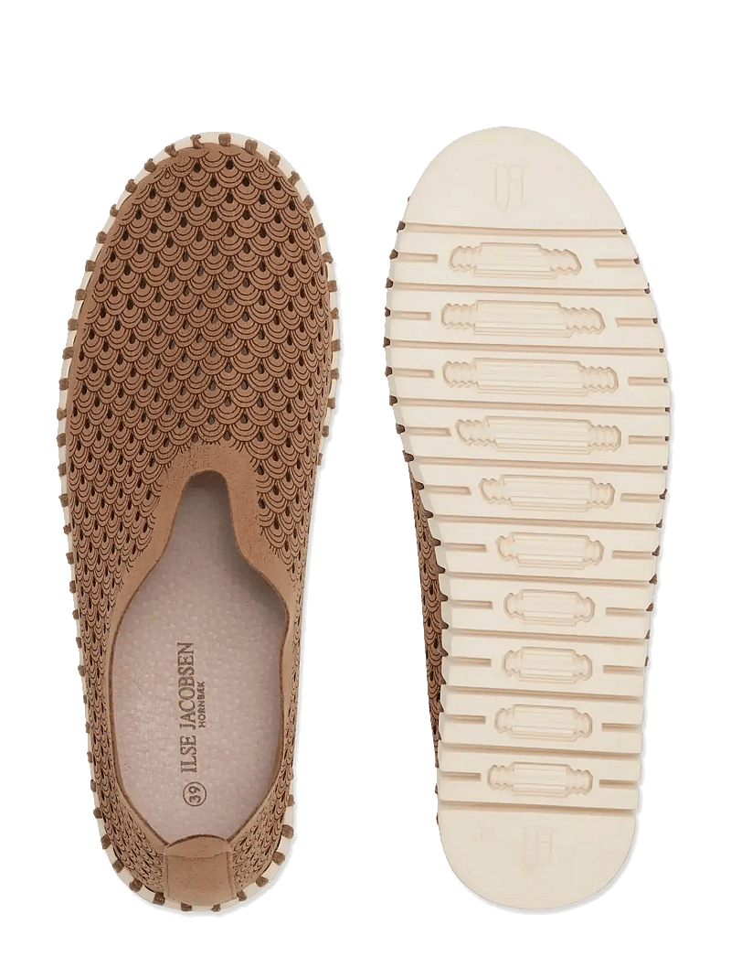 Ilse Jacobsen - TULIP3223 - slip-on sneakers - nougat pearled ivory - 4