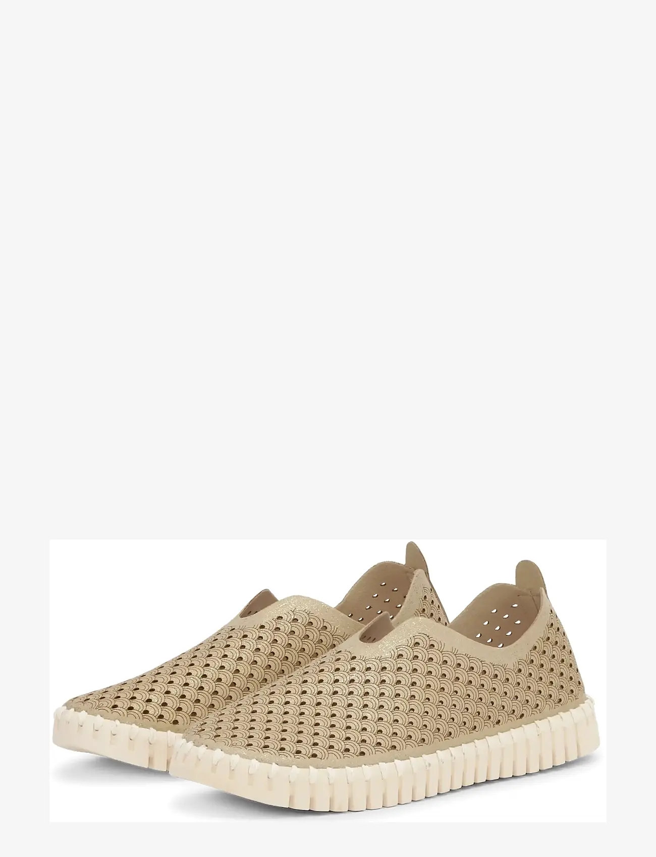 Ilse Jacobsen - TULIP3223 - slip-on sneakers - platin pearled ivory - 1