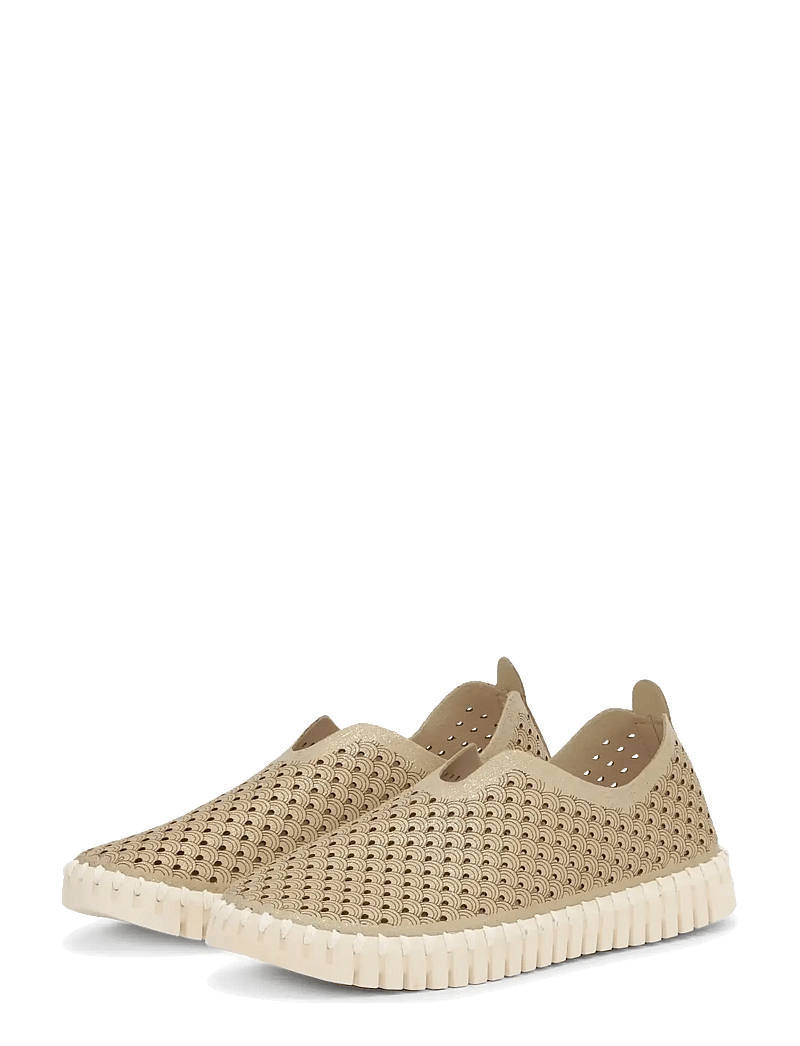 Ilse Jacobsen - TULIP3223 - slip-on sneakers - platin pearled ivory - 1