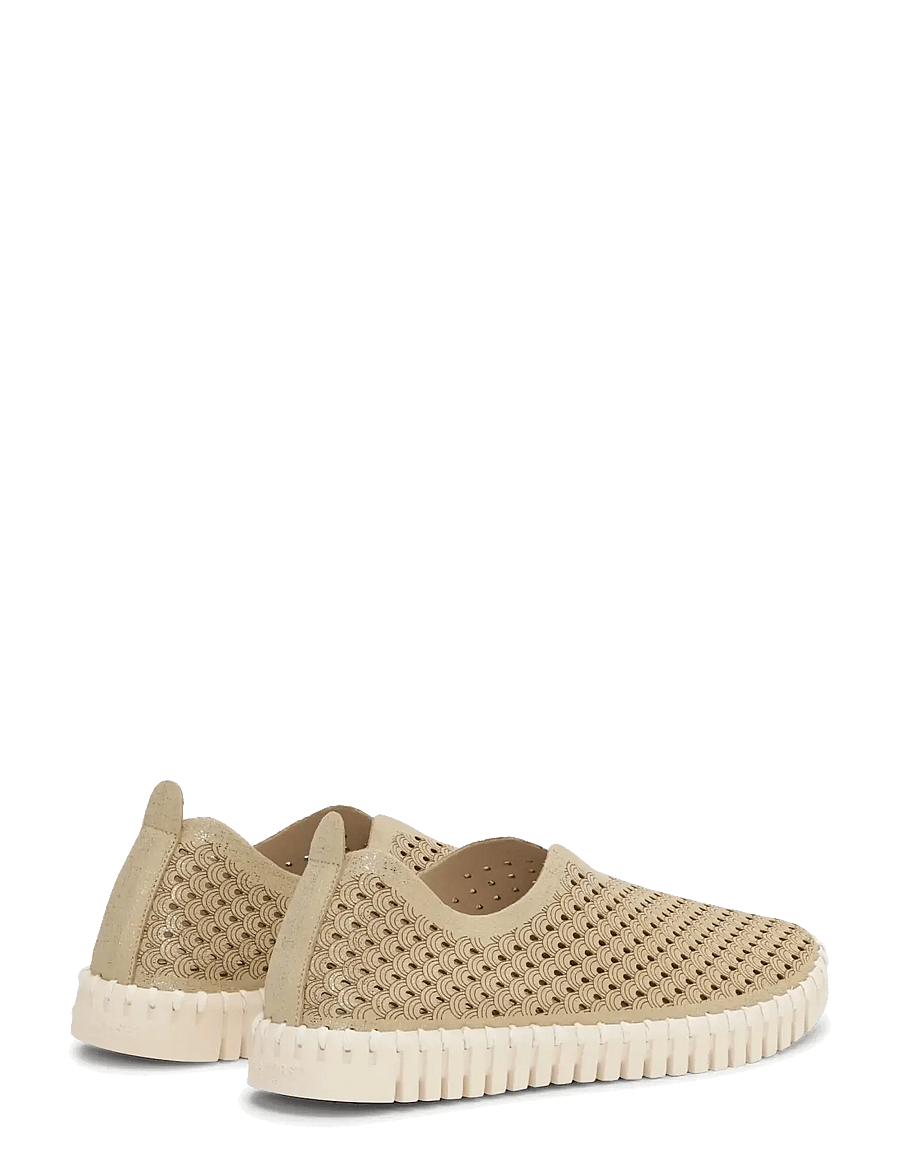 Ilse Jacobsen - TULIP3223 - slip-on sneakers - platin pearled ivory - 2