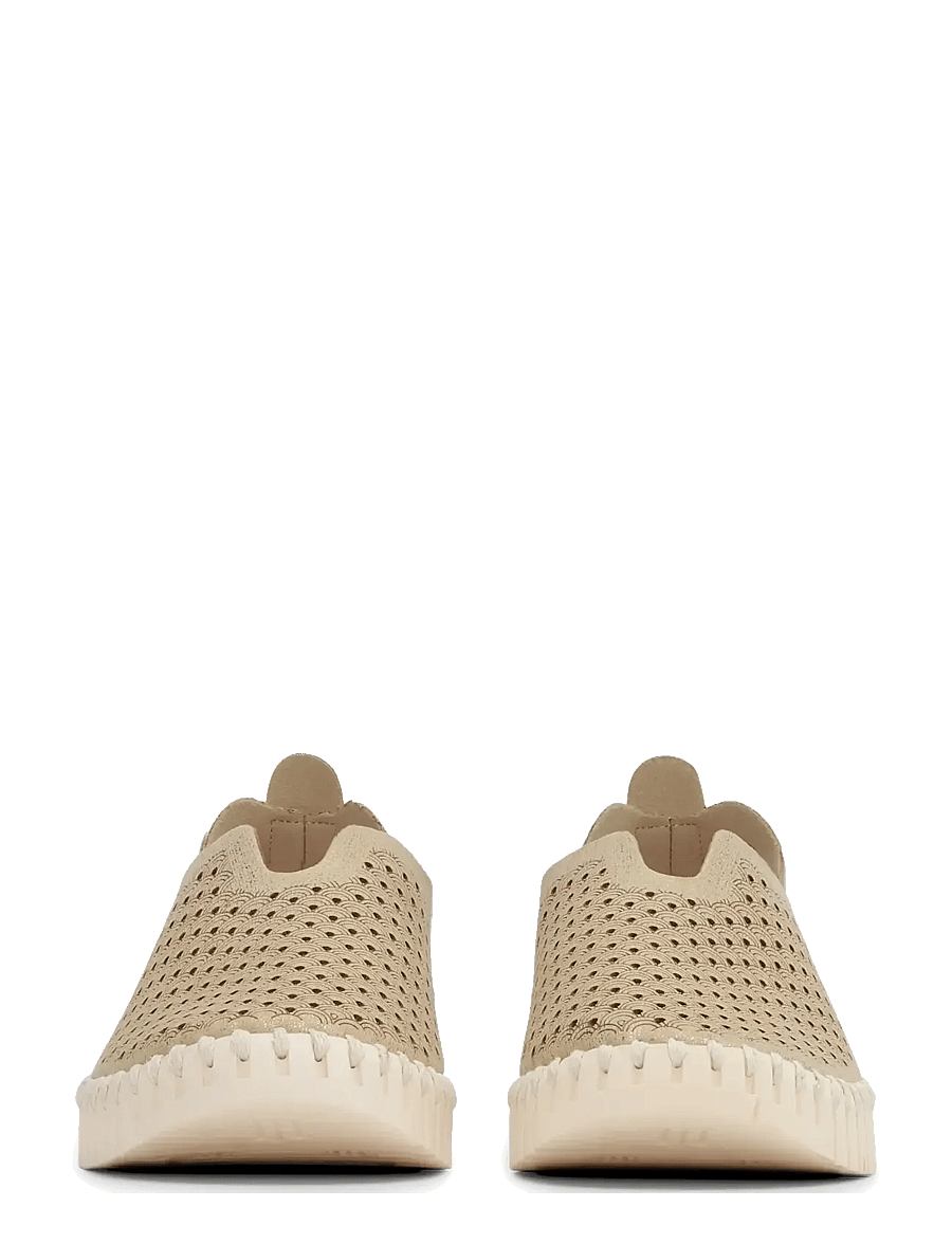 Ilse Jacobsen - TULIP3223 - slip-on sneakers - platin pearled ivory - 5