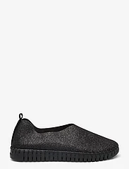 Ilse Jacobsen - Flats - sportiska stila apavi bez aizdares - 001001 black black - 1