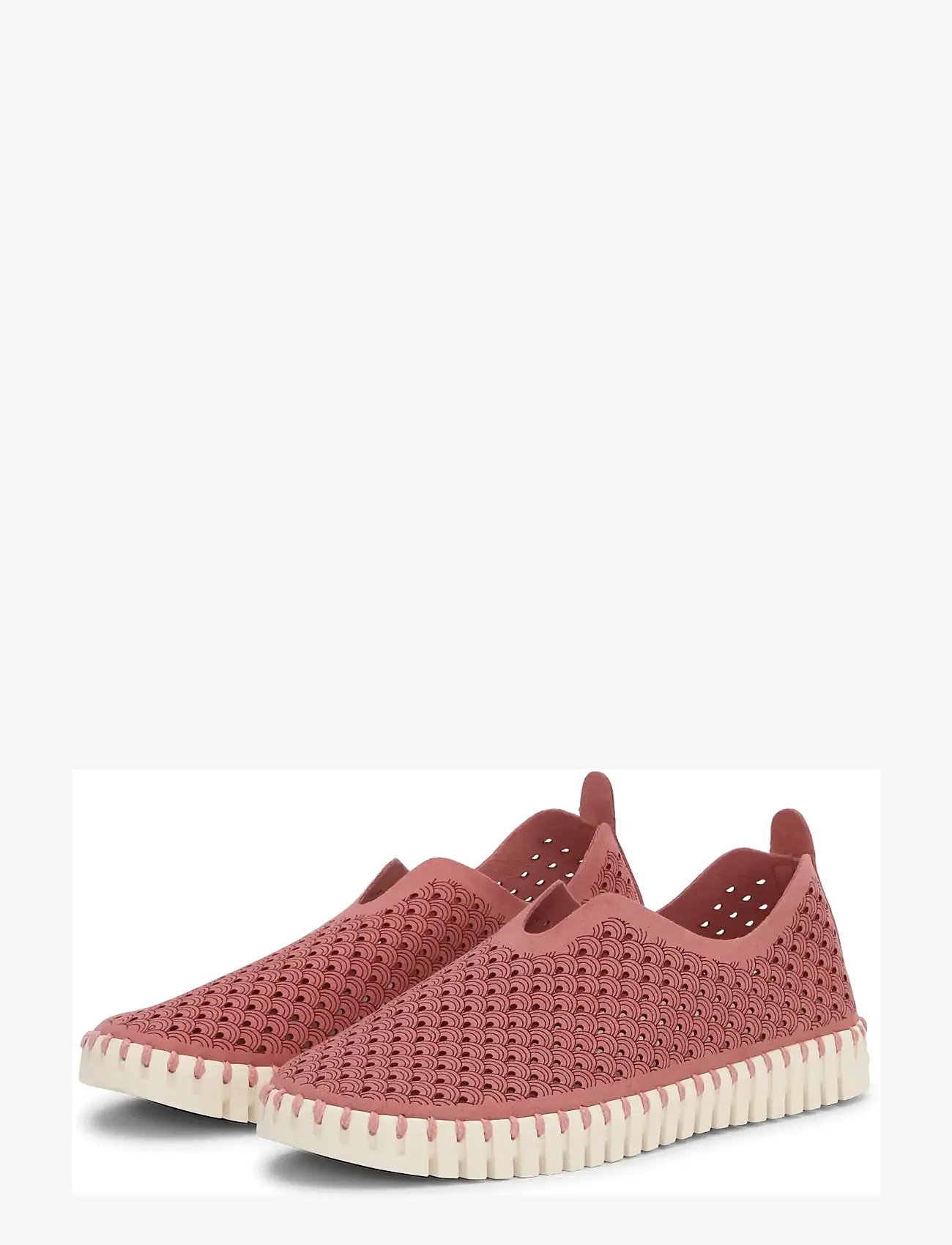 Ilse Jacobsen - Flats - slip-on sneakers - rouge pearled ivory - 1