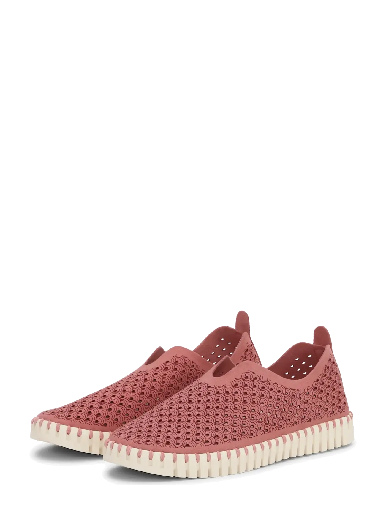 Ilse Jacobsen Tulip Slip-In - Sneakers - ROUGE PEARLED IVORY / cream