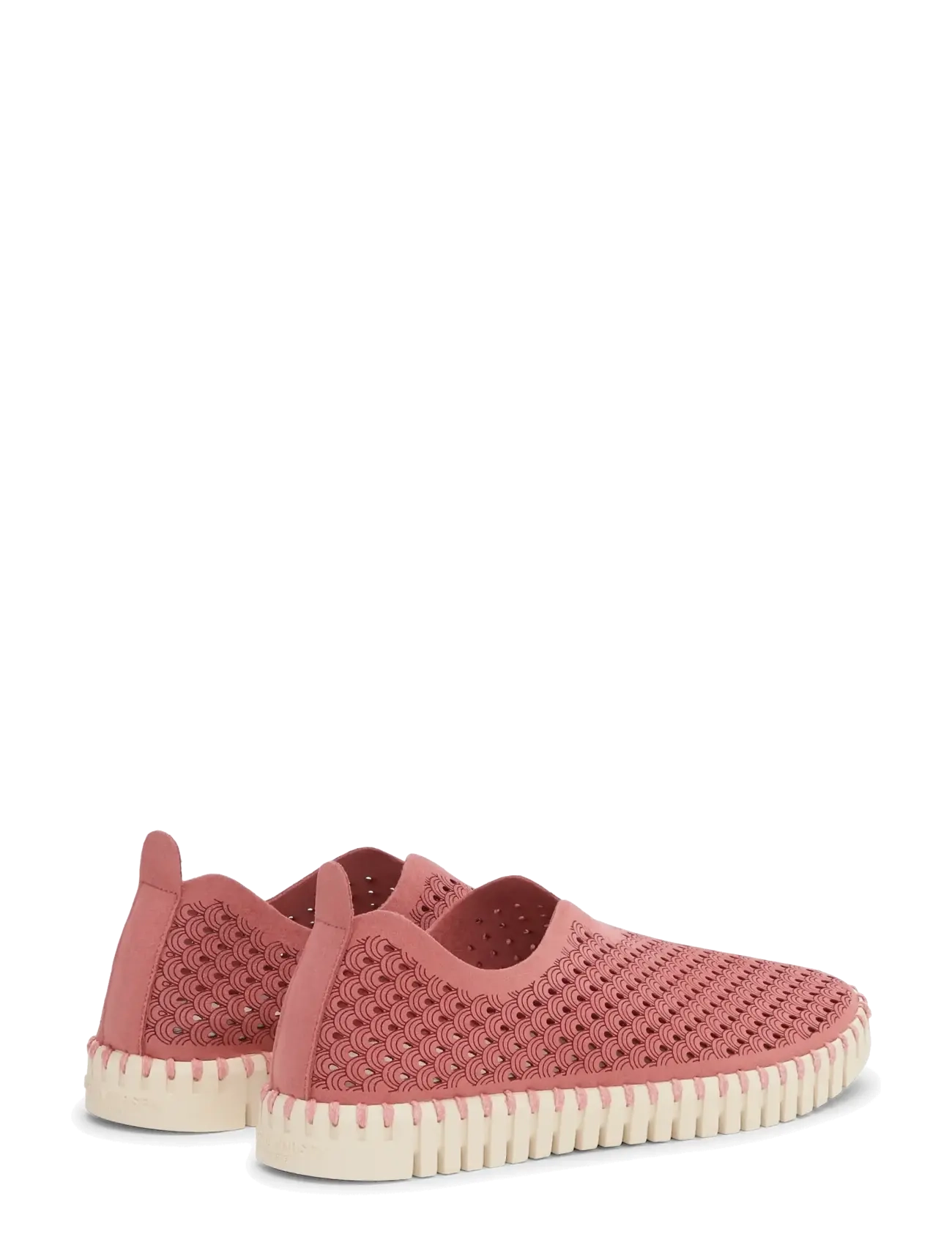 Ilse Jacobsen - Flats - slip-on tossud - rouge pearled ivory - 2