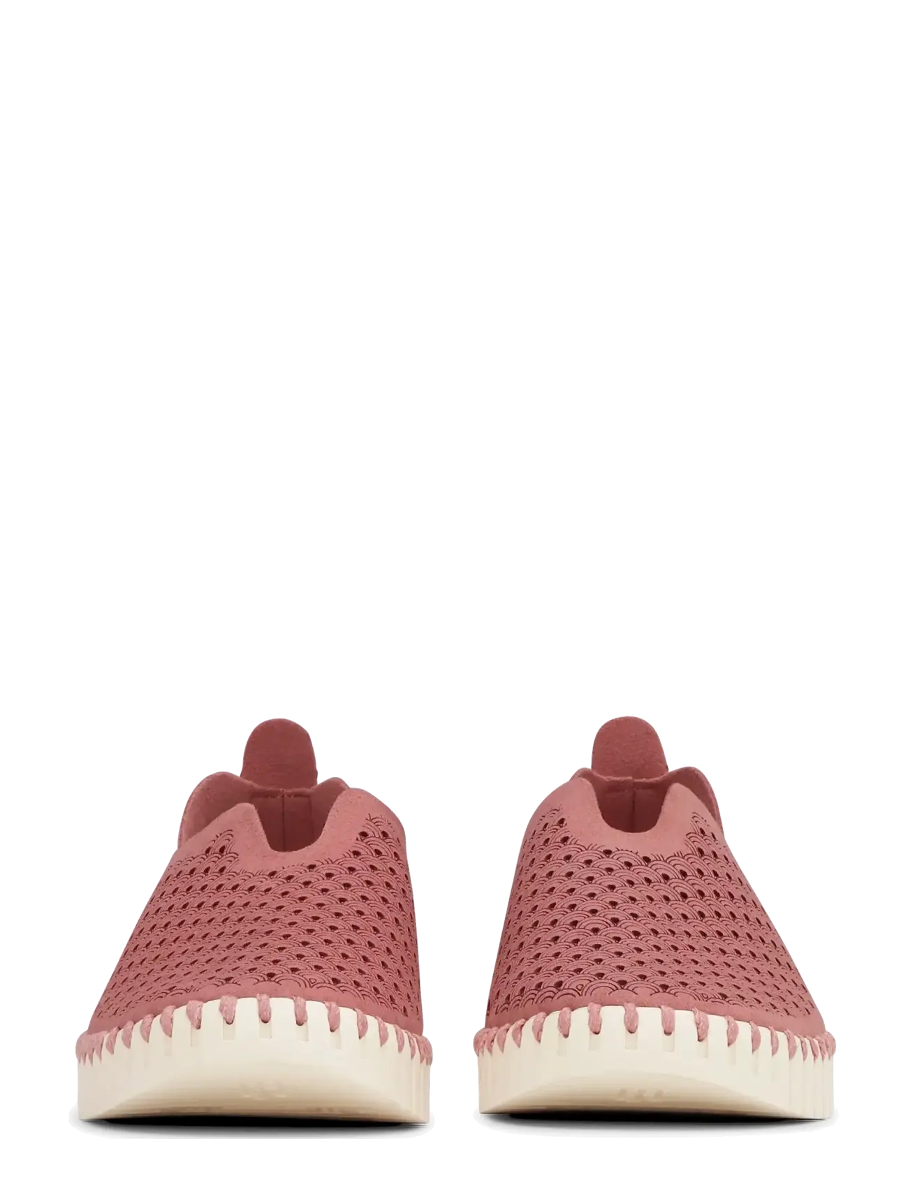 Ilse Jacobsen - Flats - slip-on tossud - rouge pearled ivory - 5