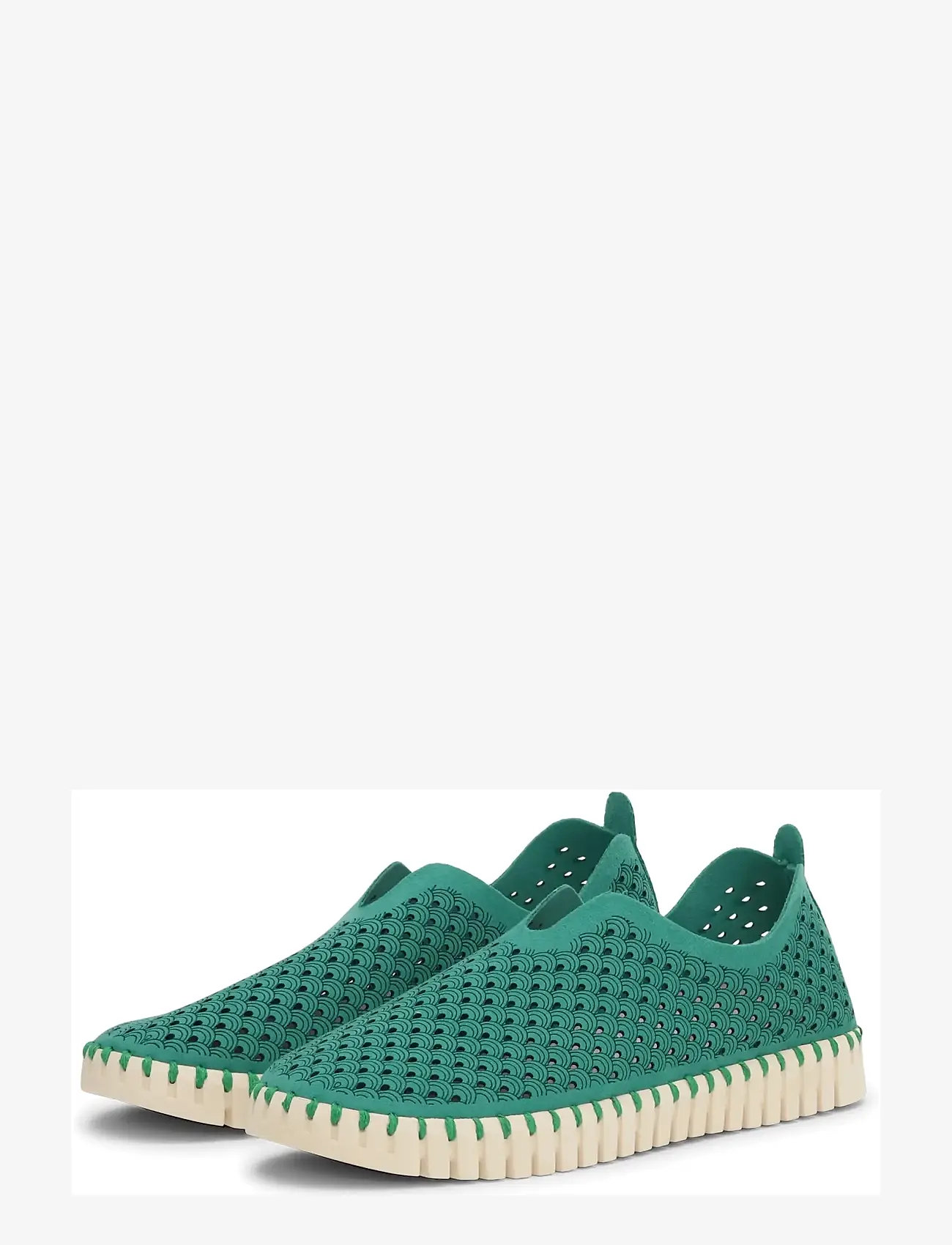 Ilse Jacobsen - TULIP3275 - slip-on sneakers - spruce pearled ivory - 1
