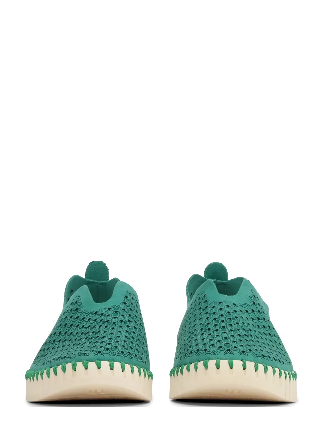 Ilse Jacobsen - Flats - slip-on tossud - spruce pearled ivory - 5