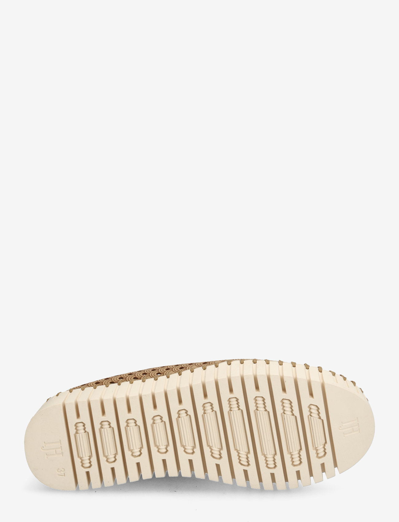 Ilse Jacobsen - Tulip Slip-In on Plateau Sole - slip on strigaskór - 110 latte - 4