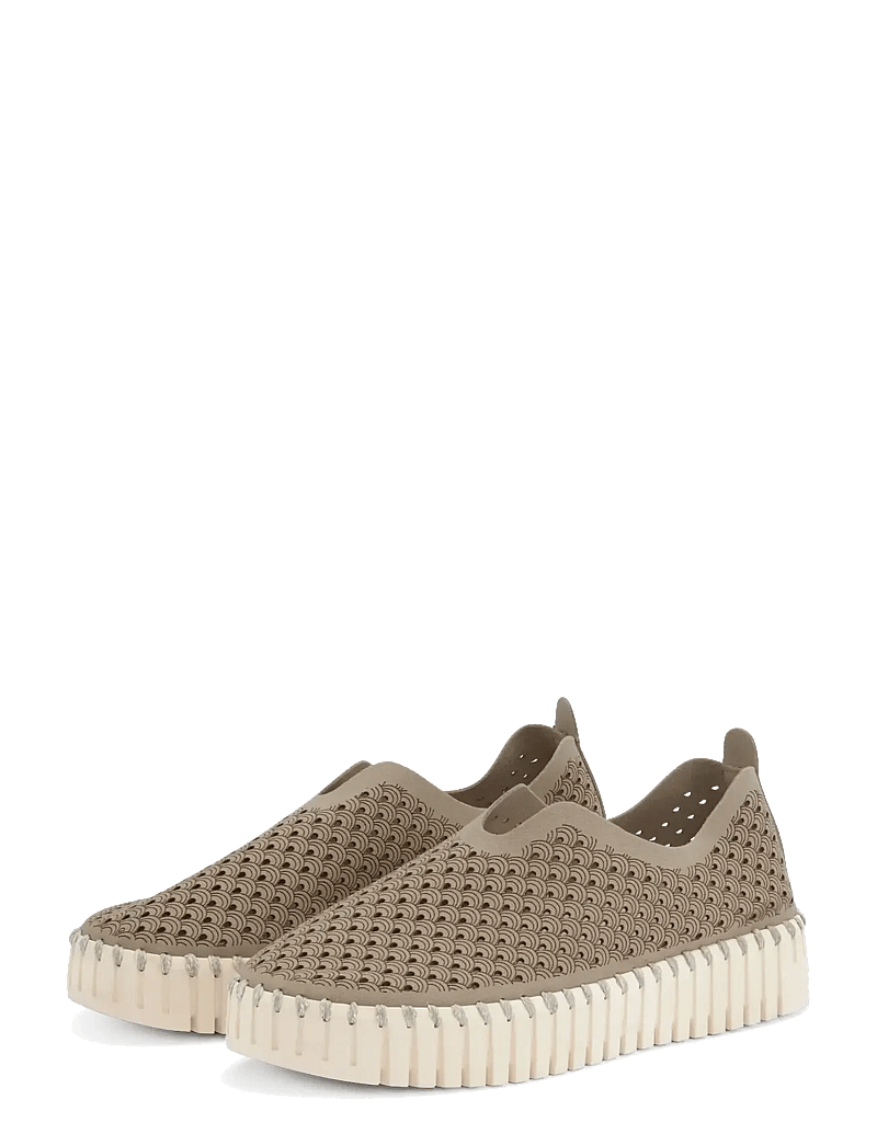 Ilse Jacobsen - Flats - slip-on tossud - coriander pearled ivory - 1