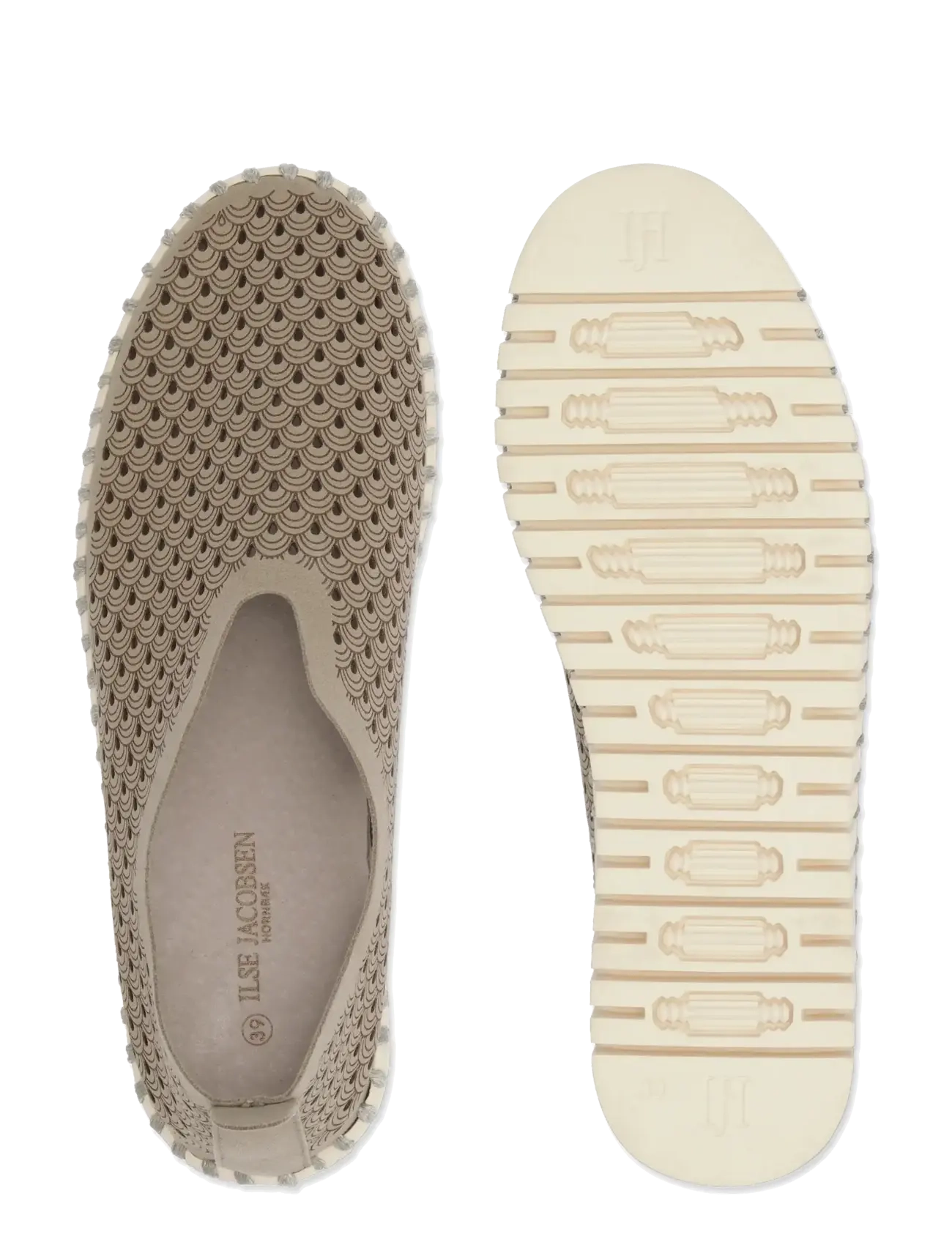 Ilse Jacobsen - Flats - coriander pearled ivory - 4