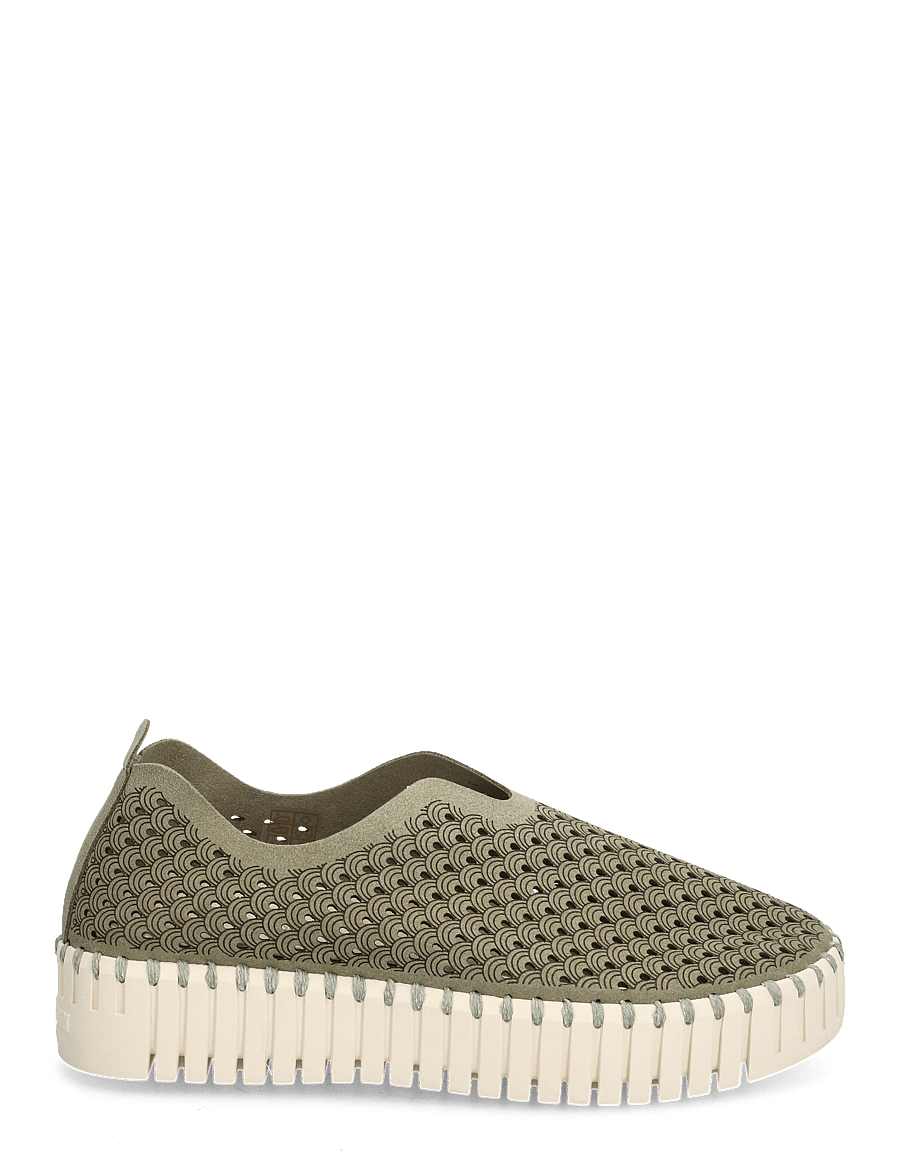 Ilse Jacobsen - Flats - slip-on sneaker - 410 army - 1