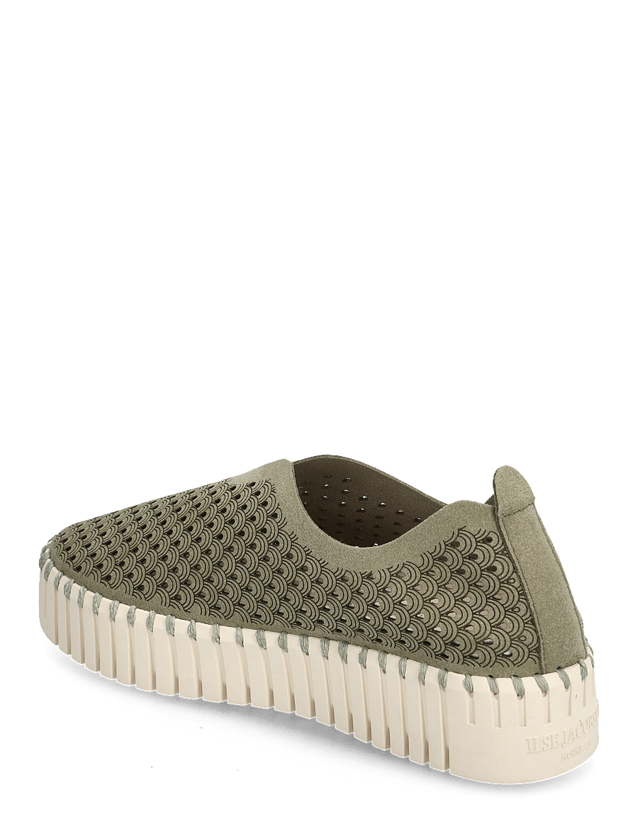 Ilse Jacobsen - Flats - slip-on sneaker - 410 army - 2