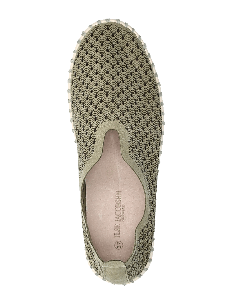 Ilse Jacobsen - Tulip Slip-In on Plateau Sole - slip-on sneakers - 410 army - 3