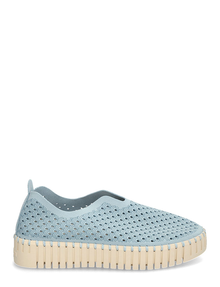 Ilse Jacobsen - Tulip Slip-In on Plateau Sole - slip-on sneaker - ash blue - 1