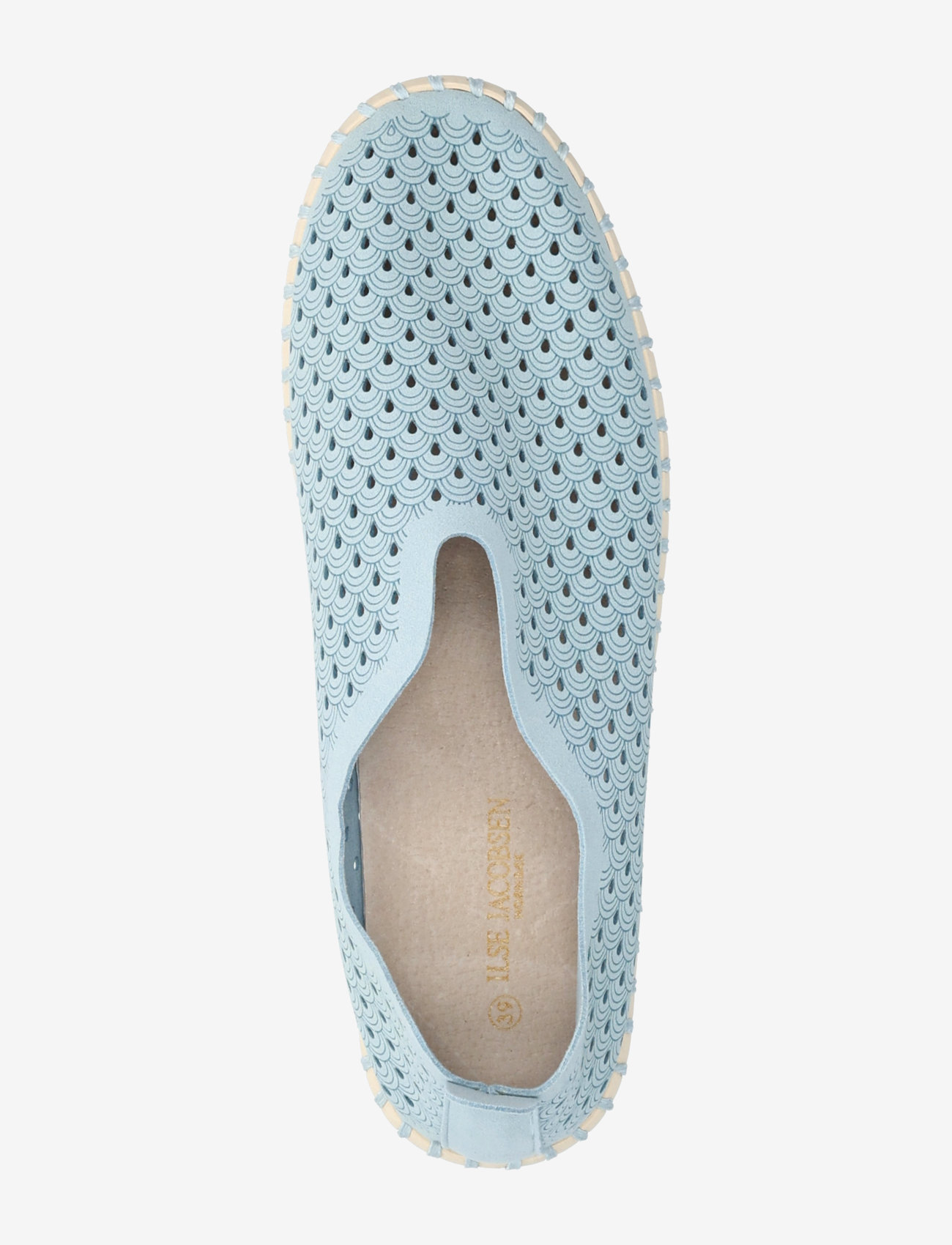 Ilse Jacobsen - Tulip Slip-In on Plateau Sole - slip-on sneakers - ash blue - 3