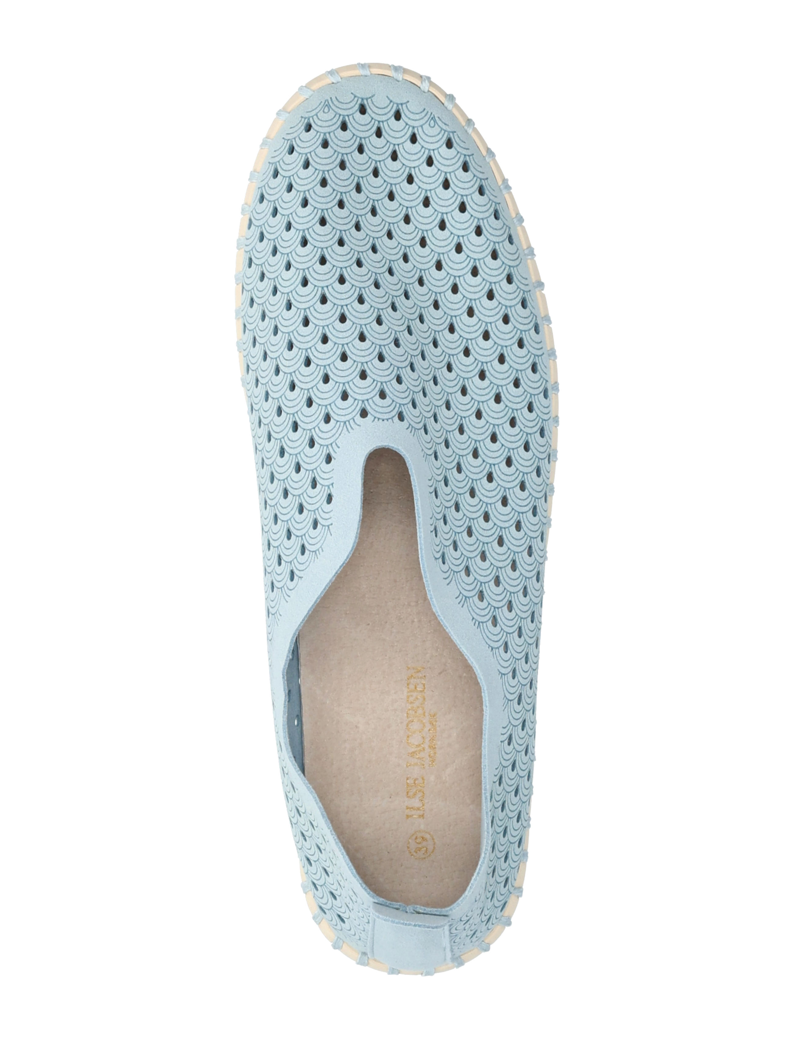 Ilse Jacobsen - Flats - slip-on sneakers - ash blue - 3