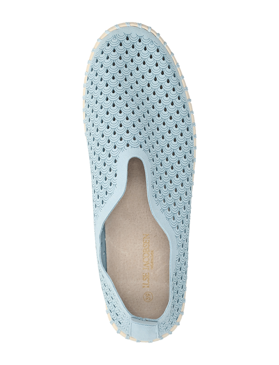 Ilse Jacobsen - Tulip Slip-In on Plateau Sole - slip-on sneaker - ash blue - 3