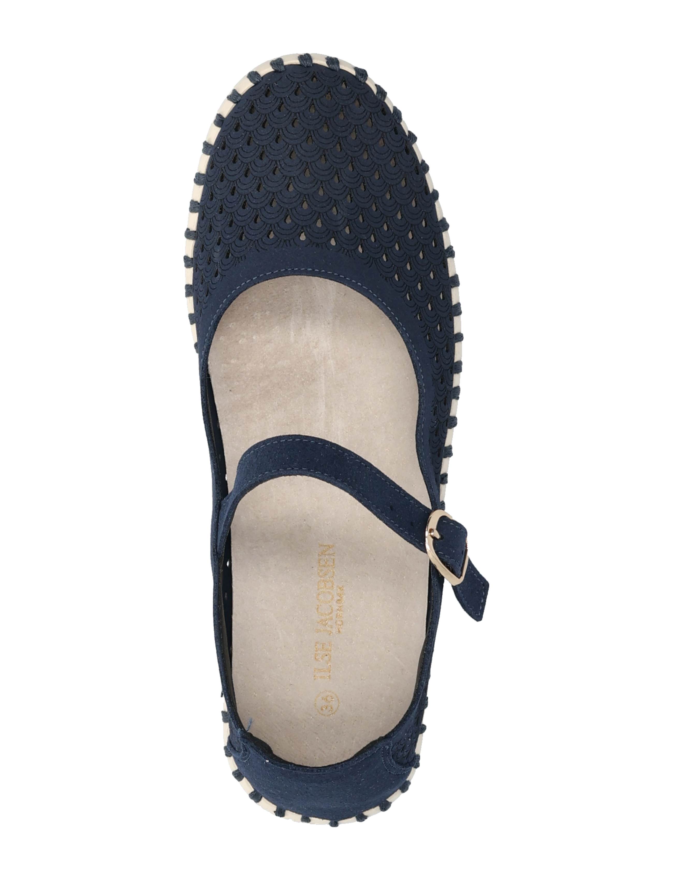 Ilse Jacobsen - TULIP BALLERINA - dark indigo pearled ivory - 3