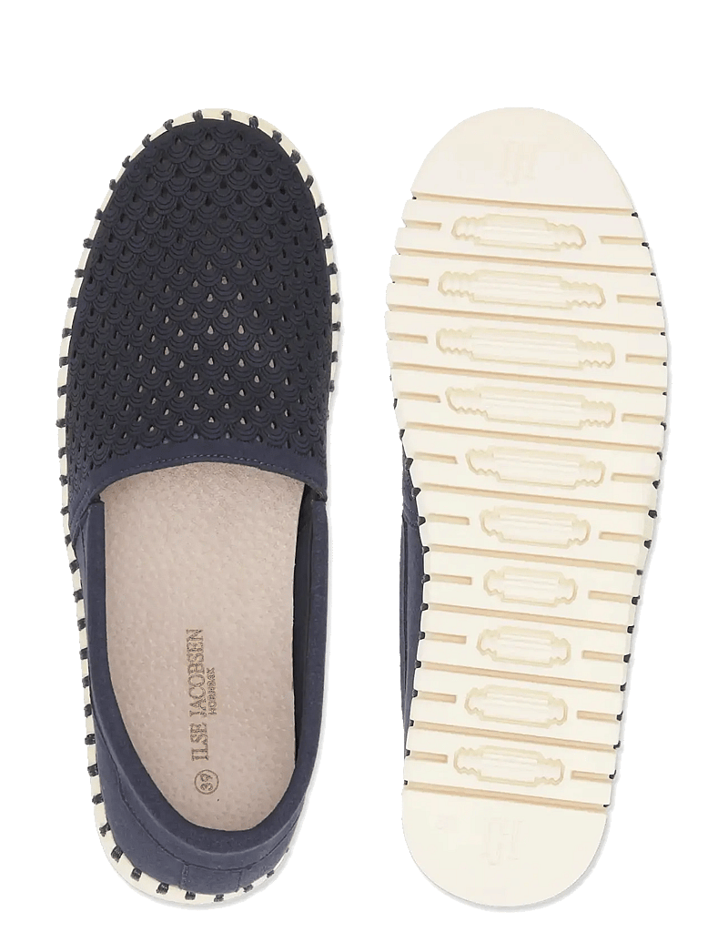 Ilse Jacobsen - TULIP3483 - espadrilles - dark indigo pearled ivory - 4