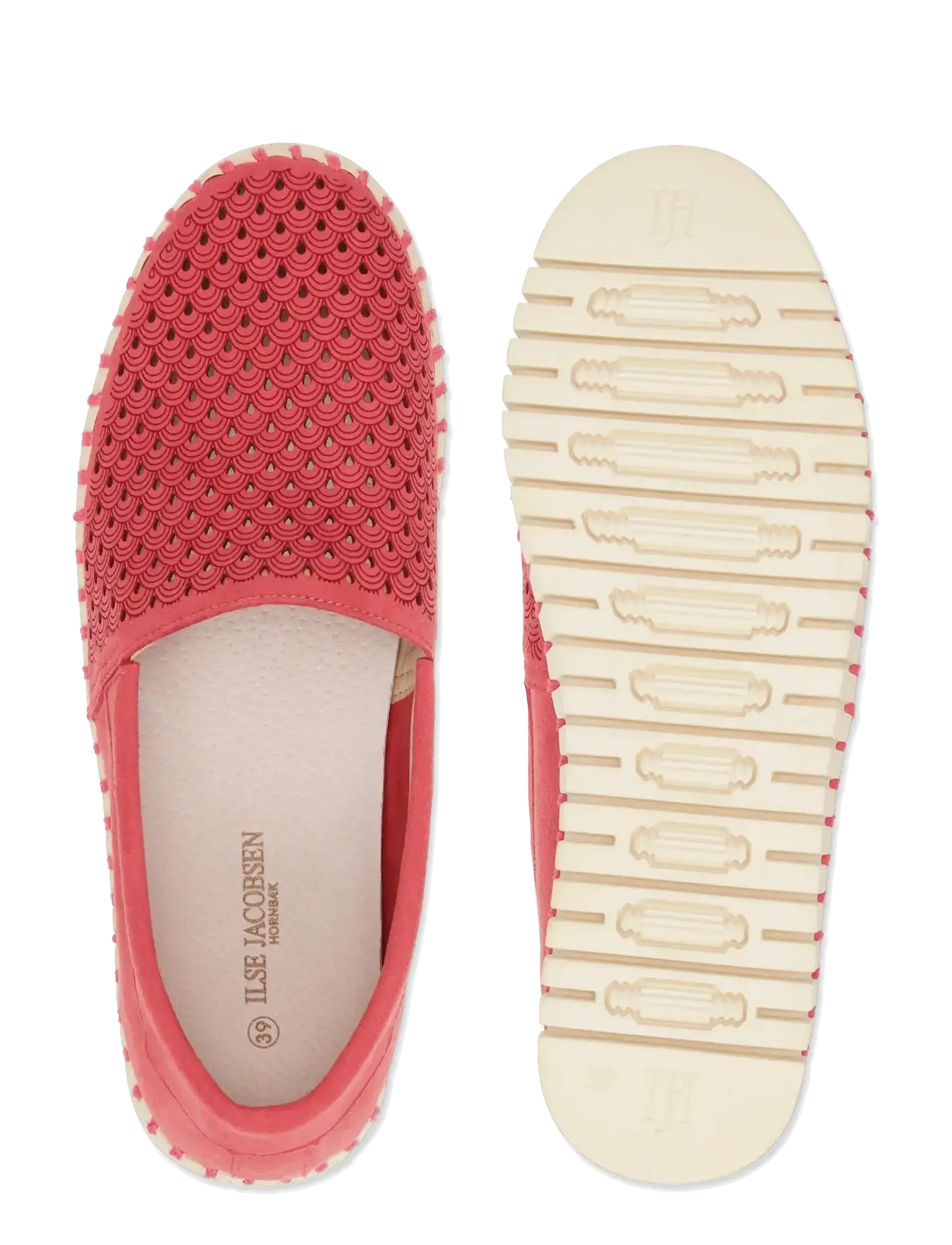 Ilse Jacobsen - TULIP3483 - espadrillos - baked apple pearled ivory - 4