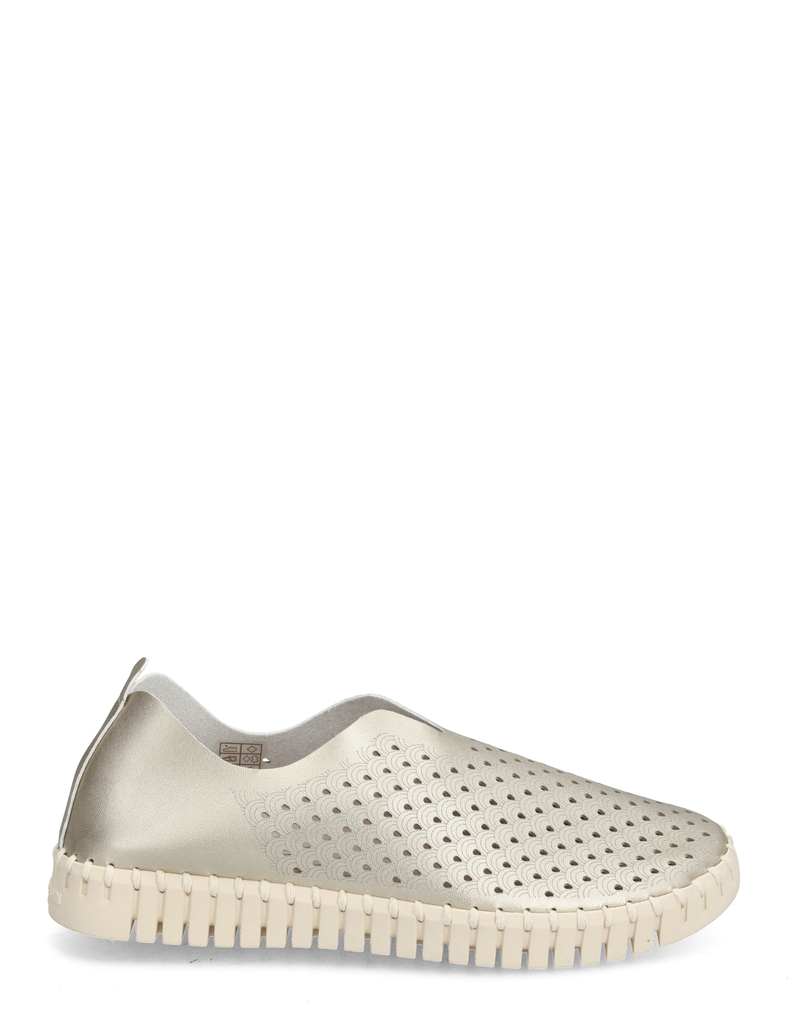 Ilse Jacobsen - Tulip Flats - slip-on sneakers - 780 platin - 1