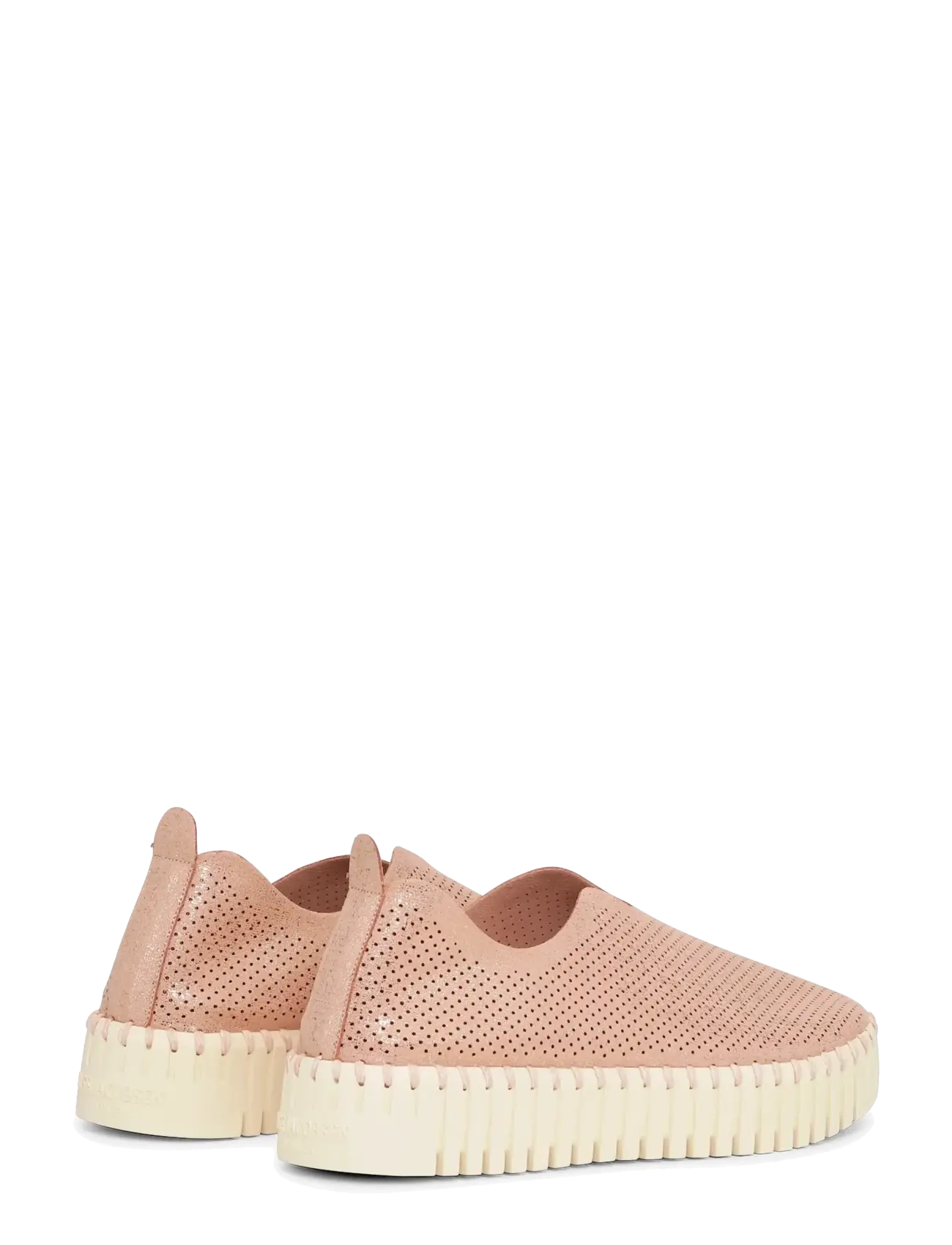 Ilse Jacobsen - TULIP3577 - slip-on sneakers - adobe rose pearled ivory - 2