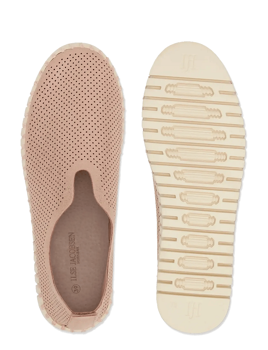 Ilse Jacobsen - TULIP3577 - slip-on sneaker - adobe rose pearled ivory - 4