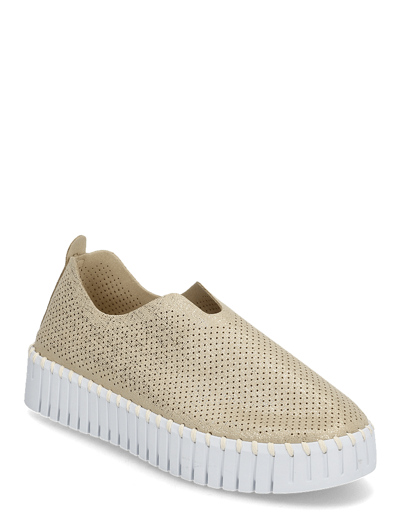 Ilse Jacobsen - TULIP GLIMMER - slip-on tossud - platin white - 0