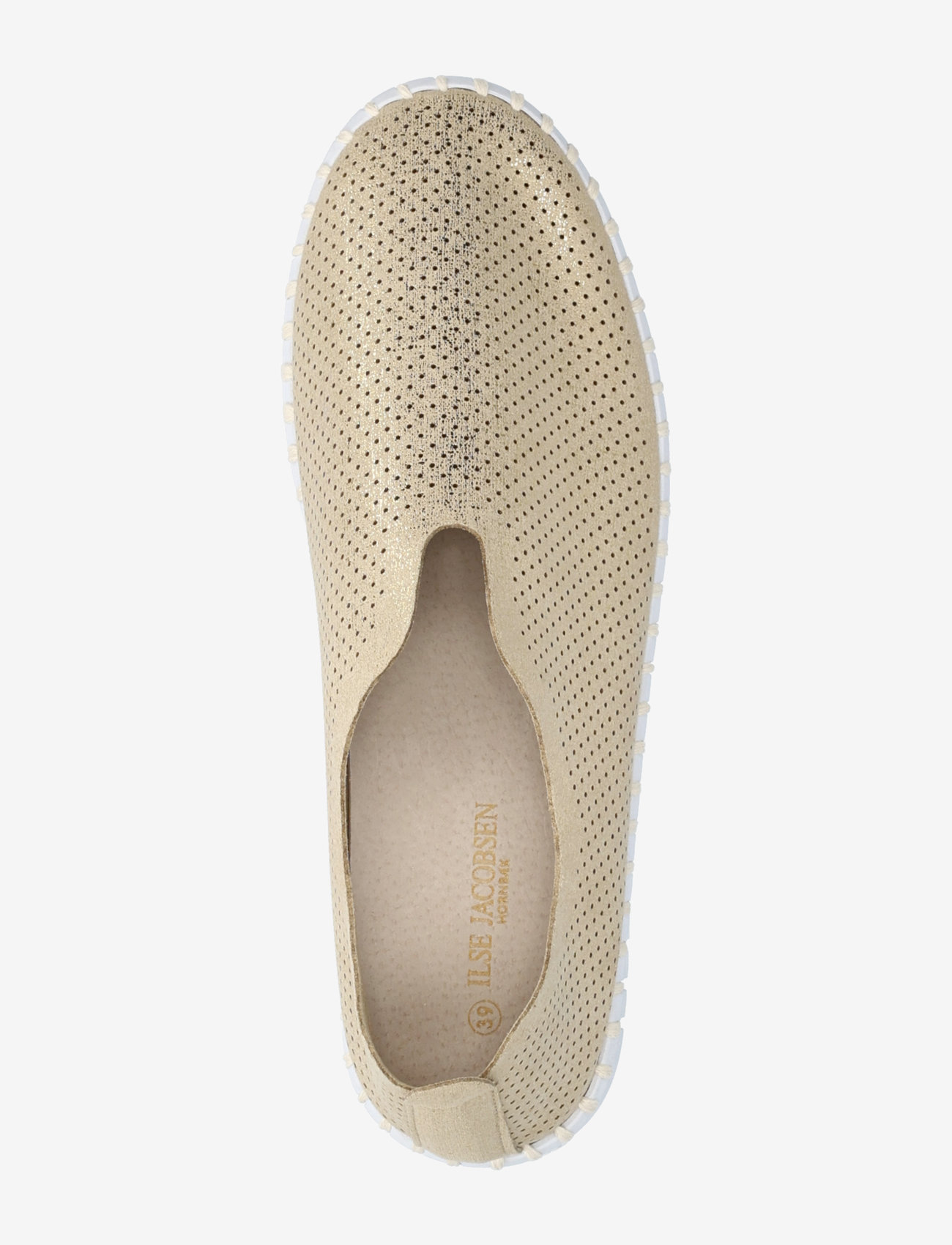 Ilse Jacobsen - Tulip Glimmer - slip-on tossud - platin white - 3